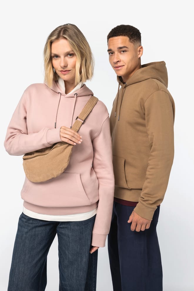 Sweat-shirt écoresponsable à capuche unisexe