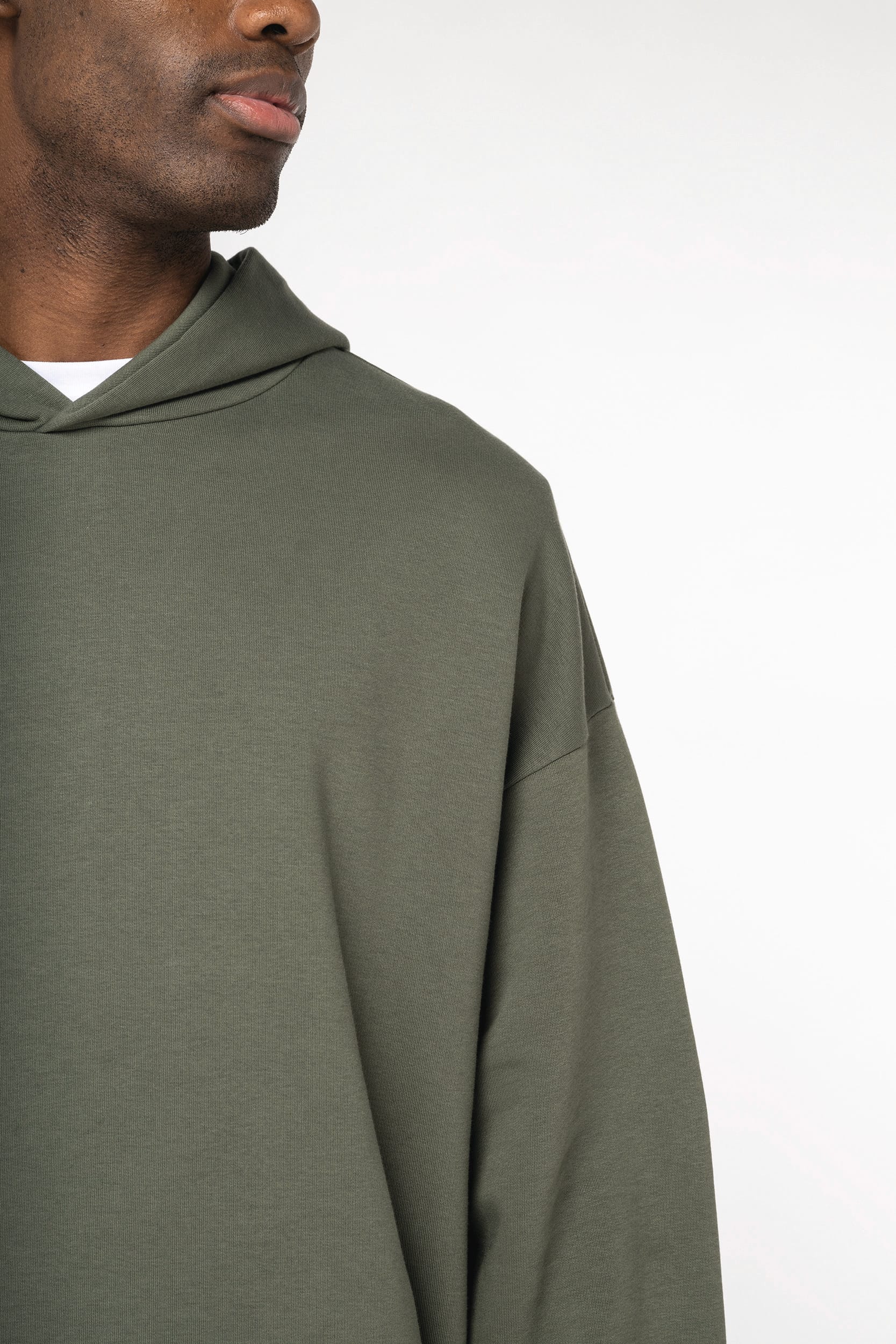 Sweat-shirt écoresponsable à capuche oversize unisexe - Image 8