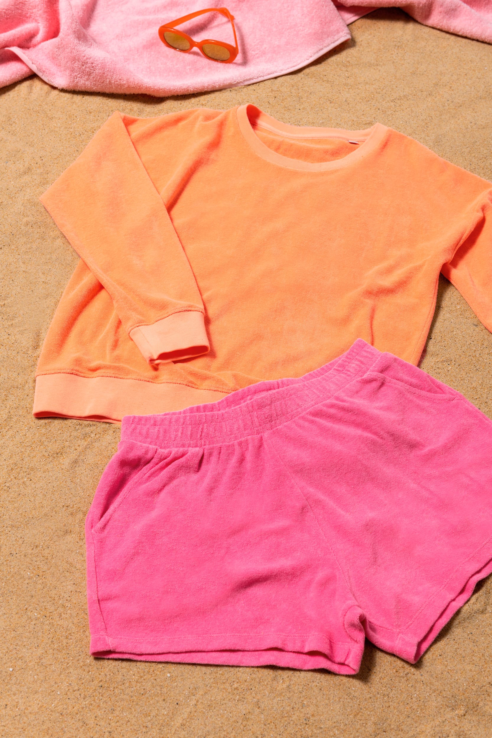 Short écoresponsable en éponge femme - Image 6