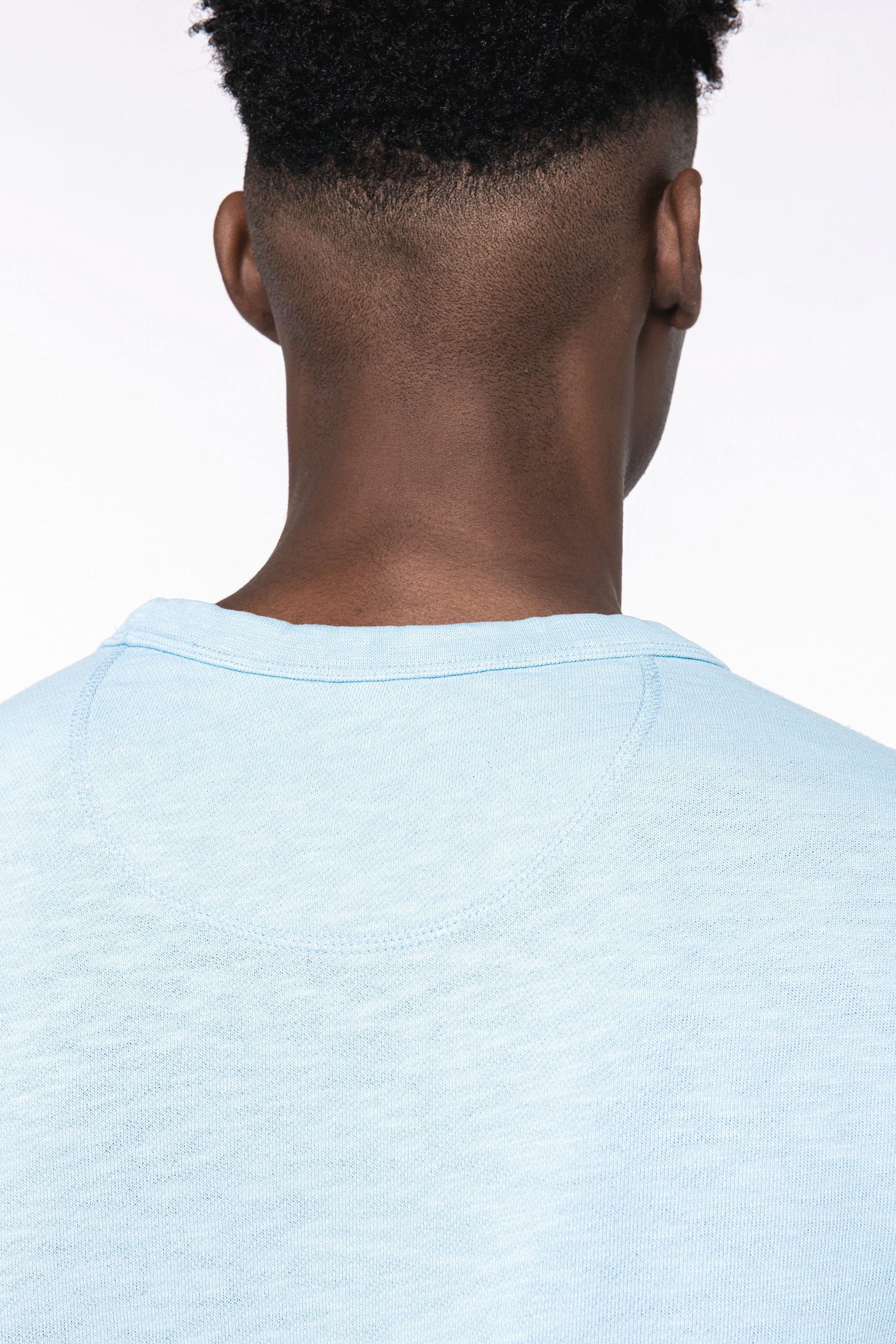 Sweatshirt eco-responsável decote redondo com aspecto lavado French Terry unissexo