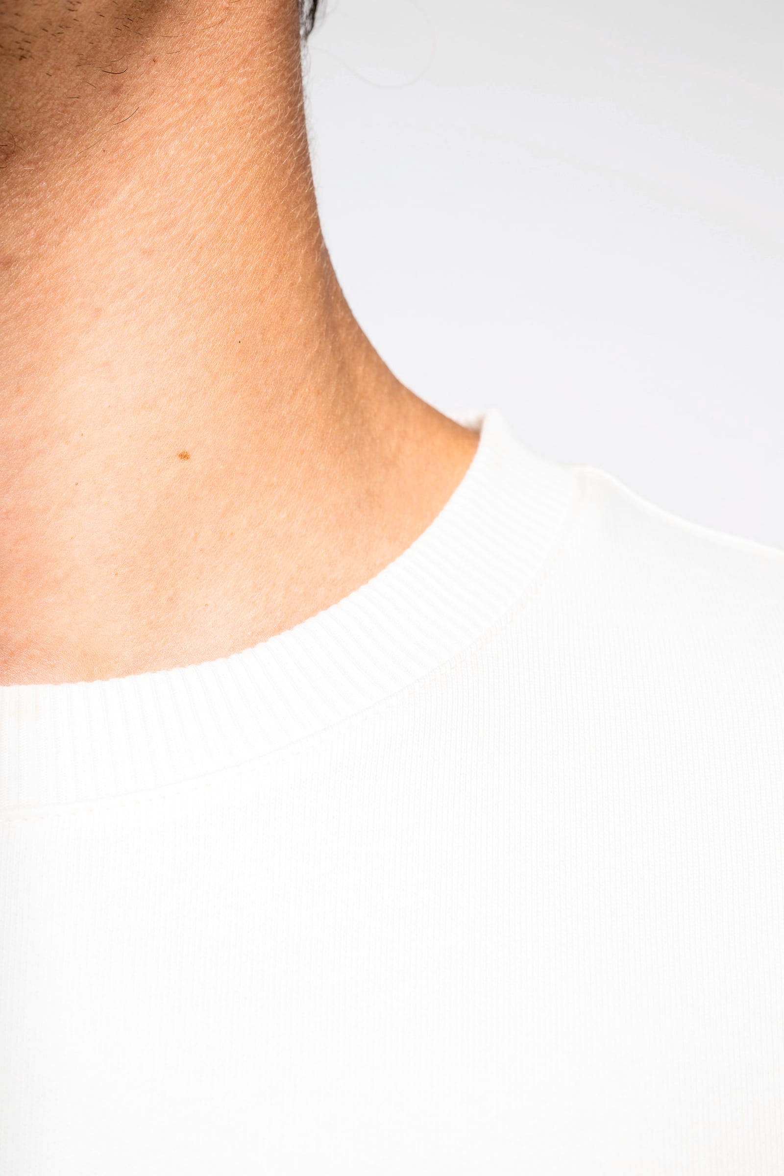 Ecologische uniseks sweater met ronde hals en verlaagde schouders French Terry