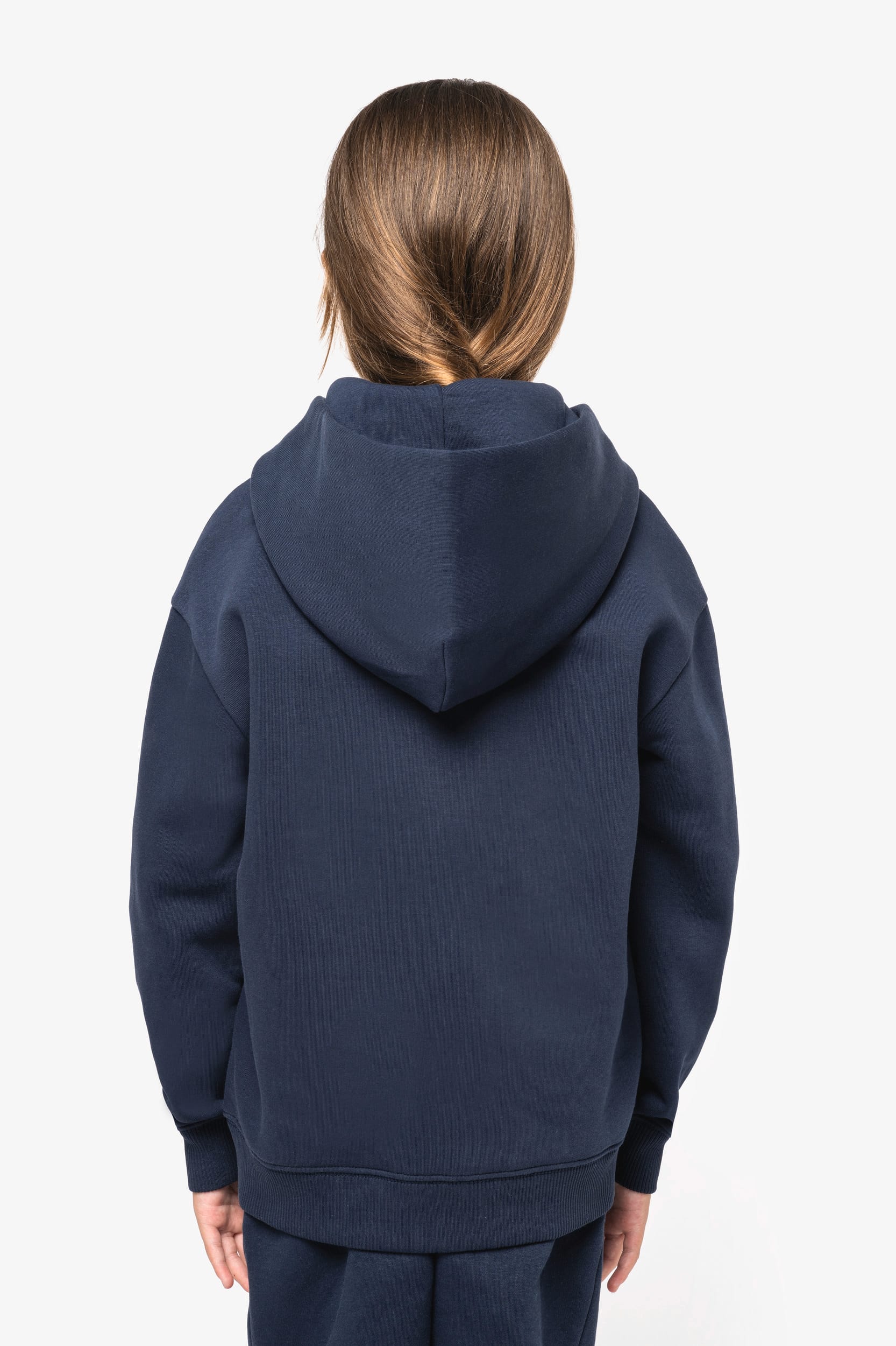 Sweat-shirt écoresponsable à capuche oversize enfant - Image 5