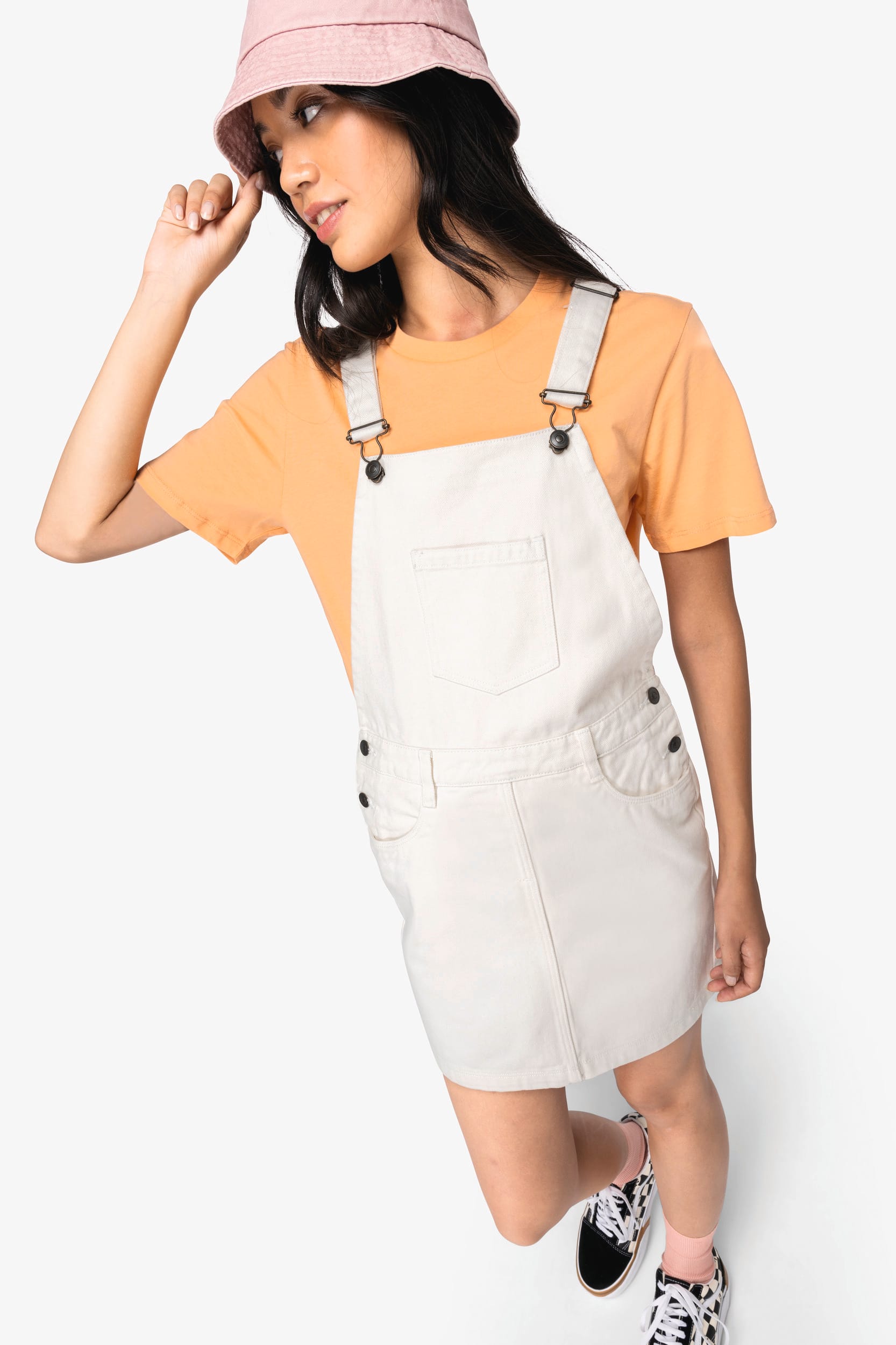 Vestido macacão eco-responsável de senhora