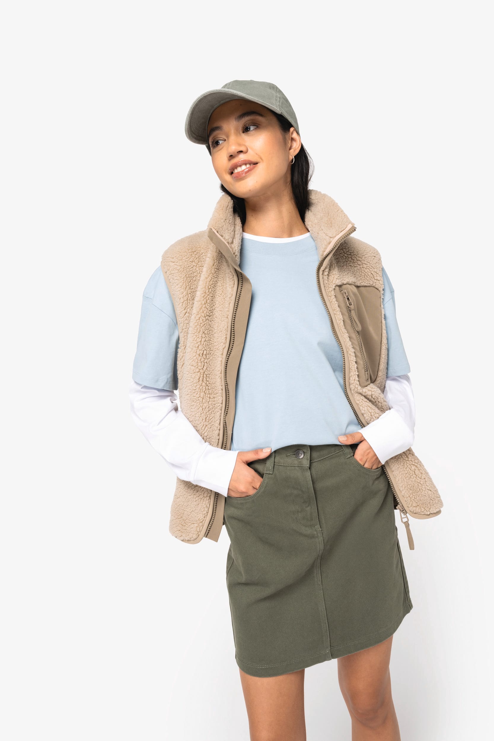 Saia eco-responsável de senhora