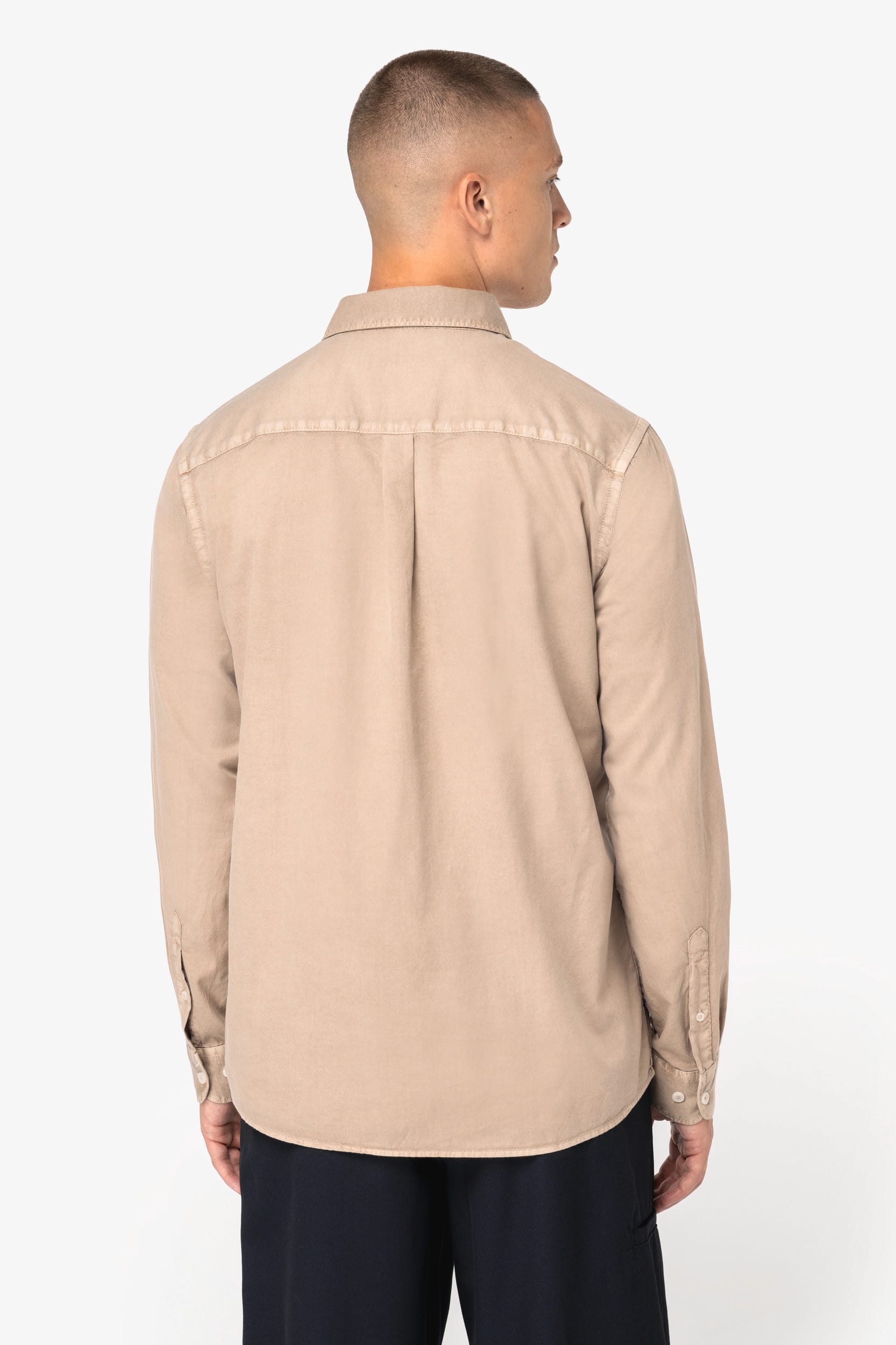 Chemise écoresponsable délavée homme - Image 6
