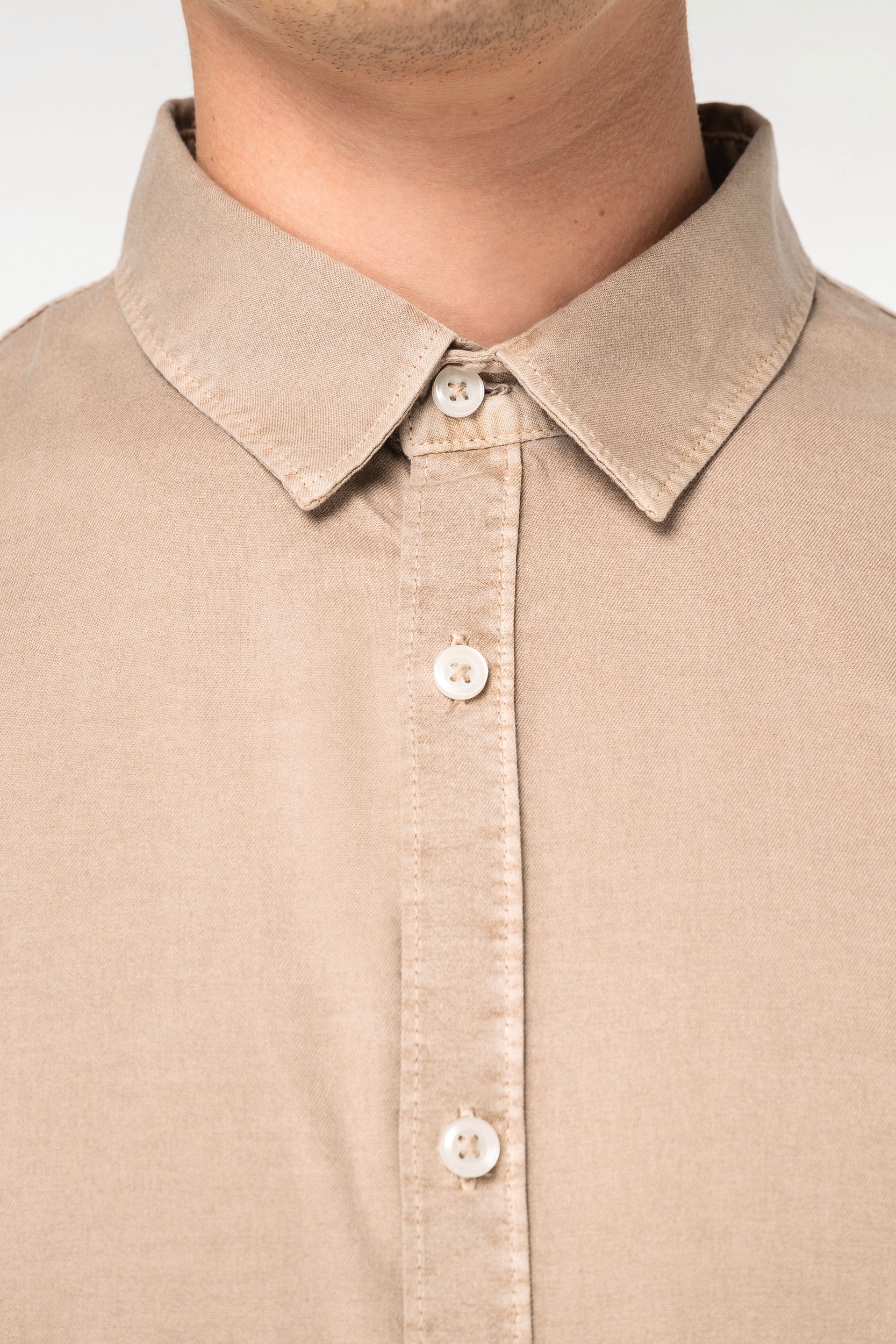 Chemise écoresponsable délavée homme - Image 9