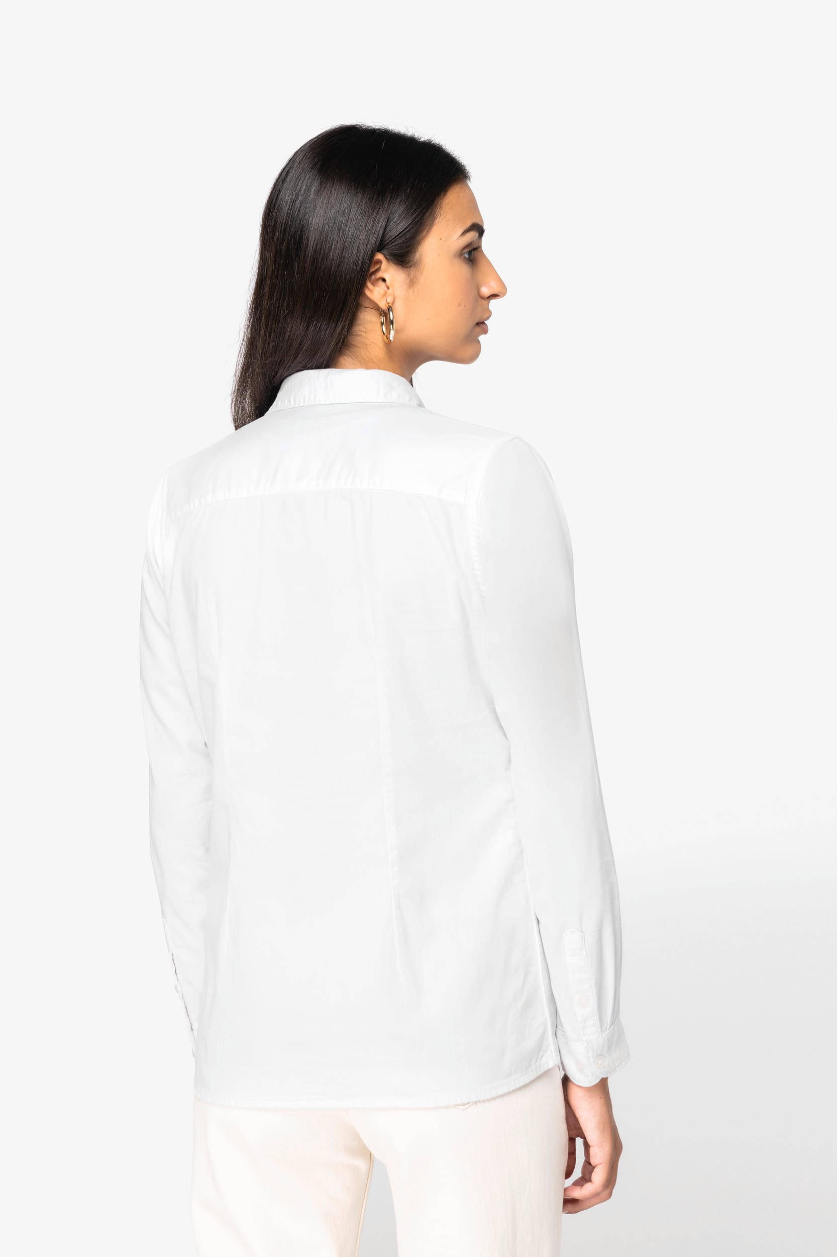 Chemise écoresponsable délavée femme - Image 13