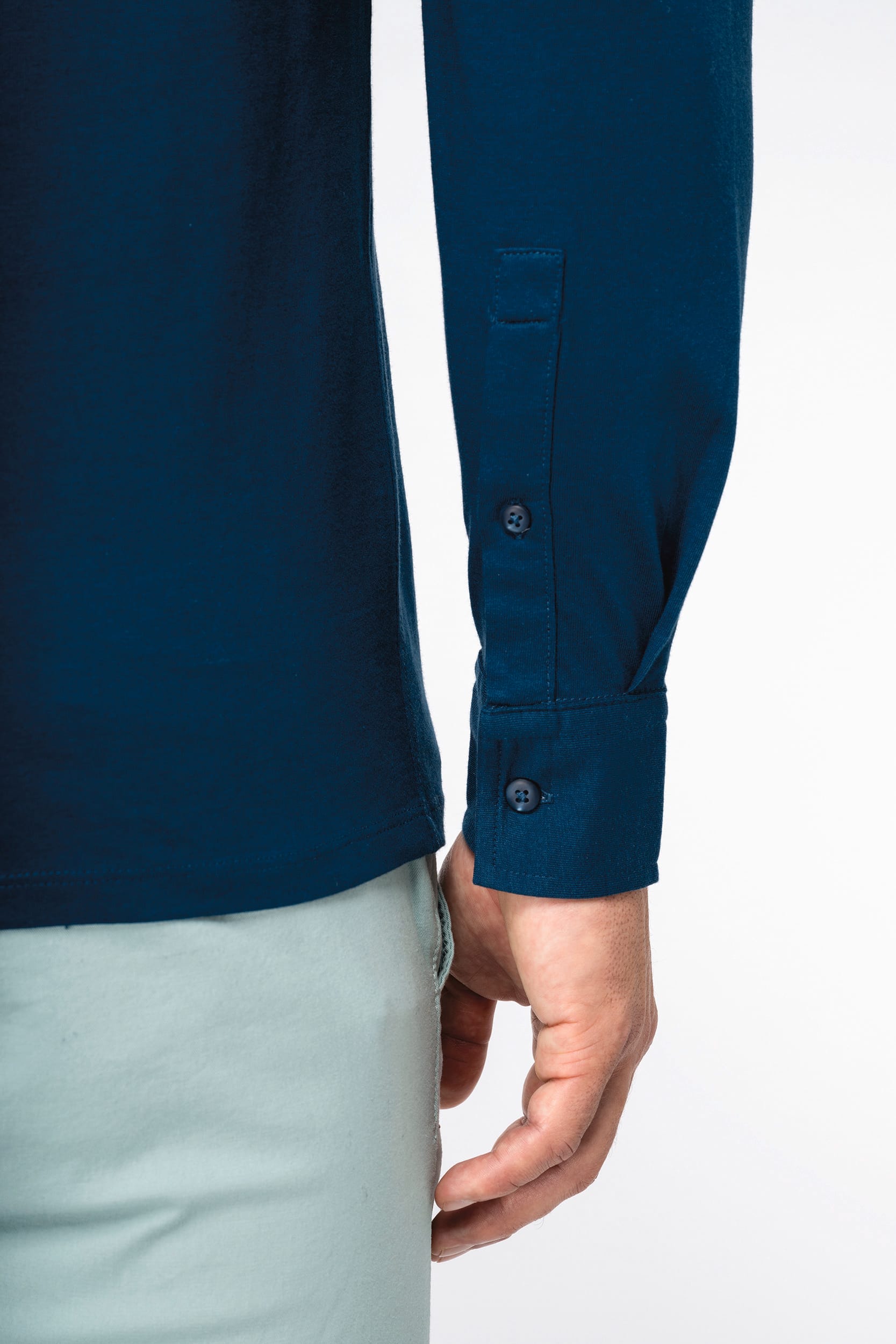 Chemise écoresponsable en jersey homme - Image 7