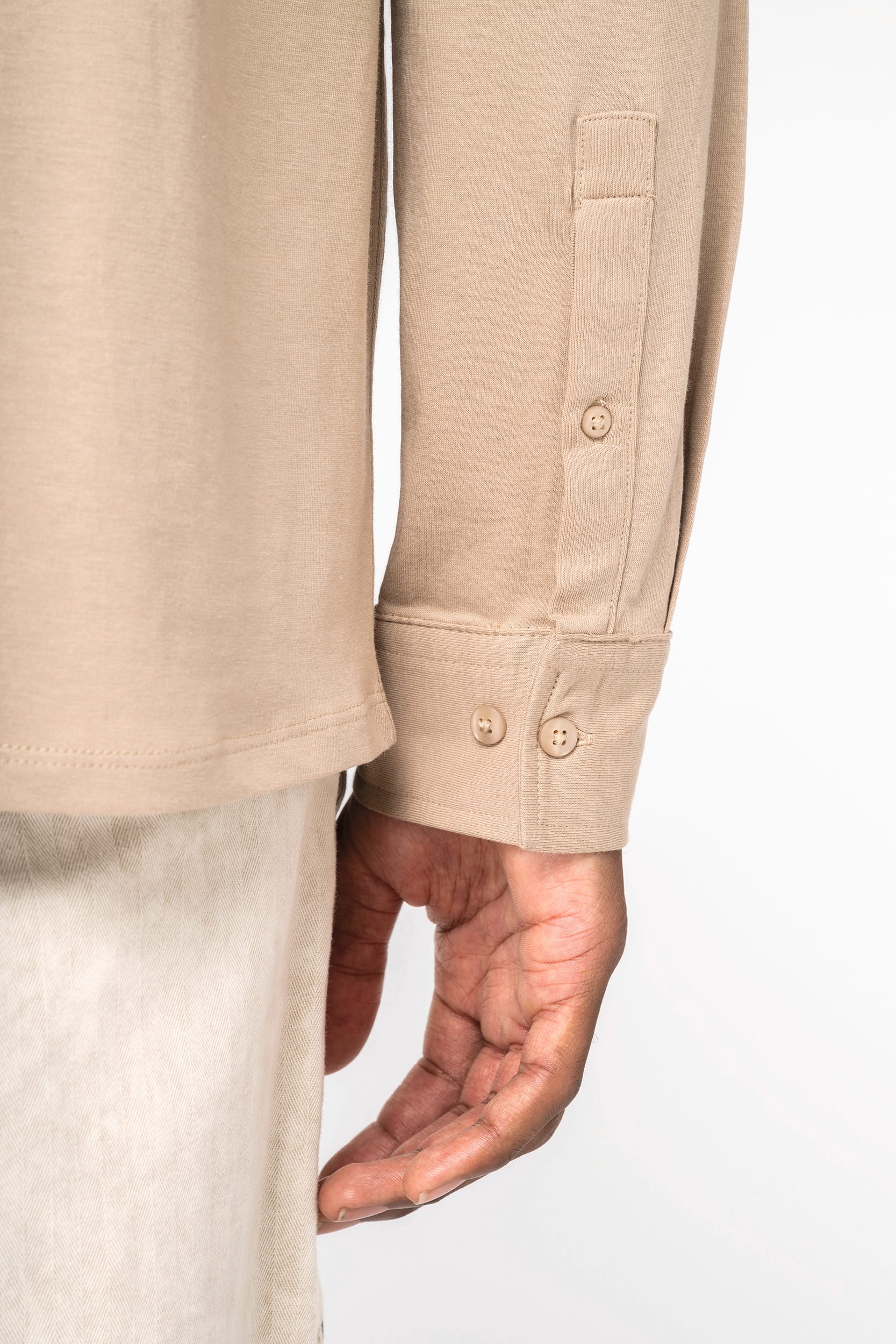 Chemise écoresponsable en jersey homme - Image 4