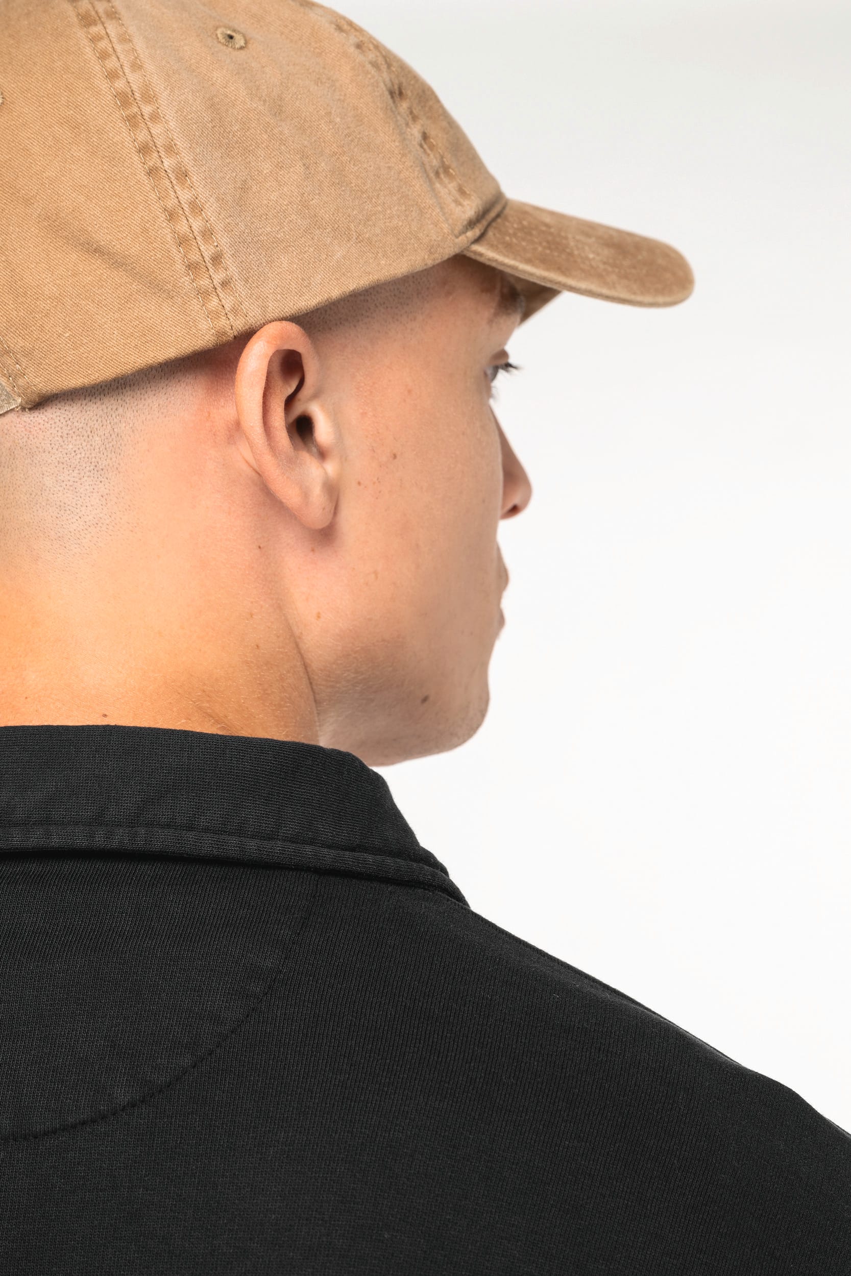 Surchemise écoresponsable délavée en molleton gratté homme - Image 8