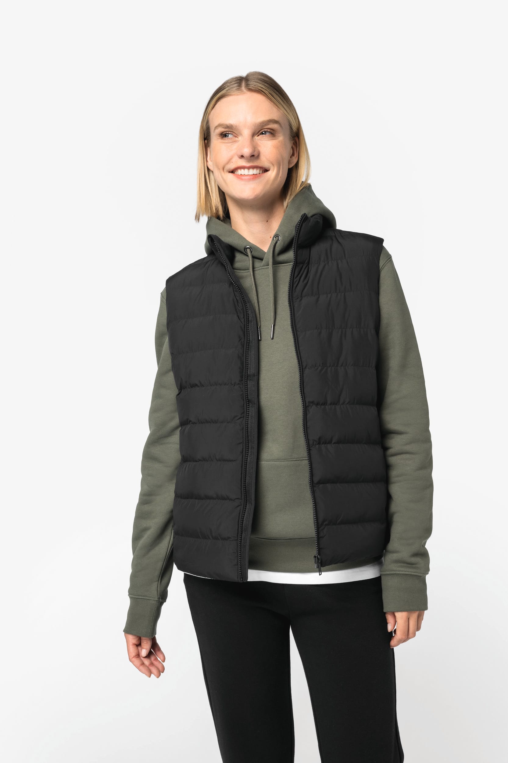 Bodywarmer écoresponsable matelassé femme