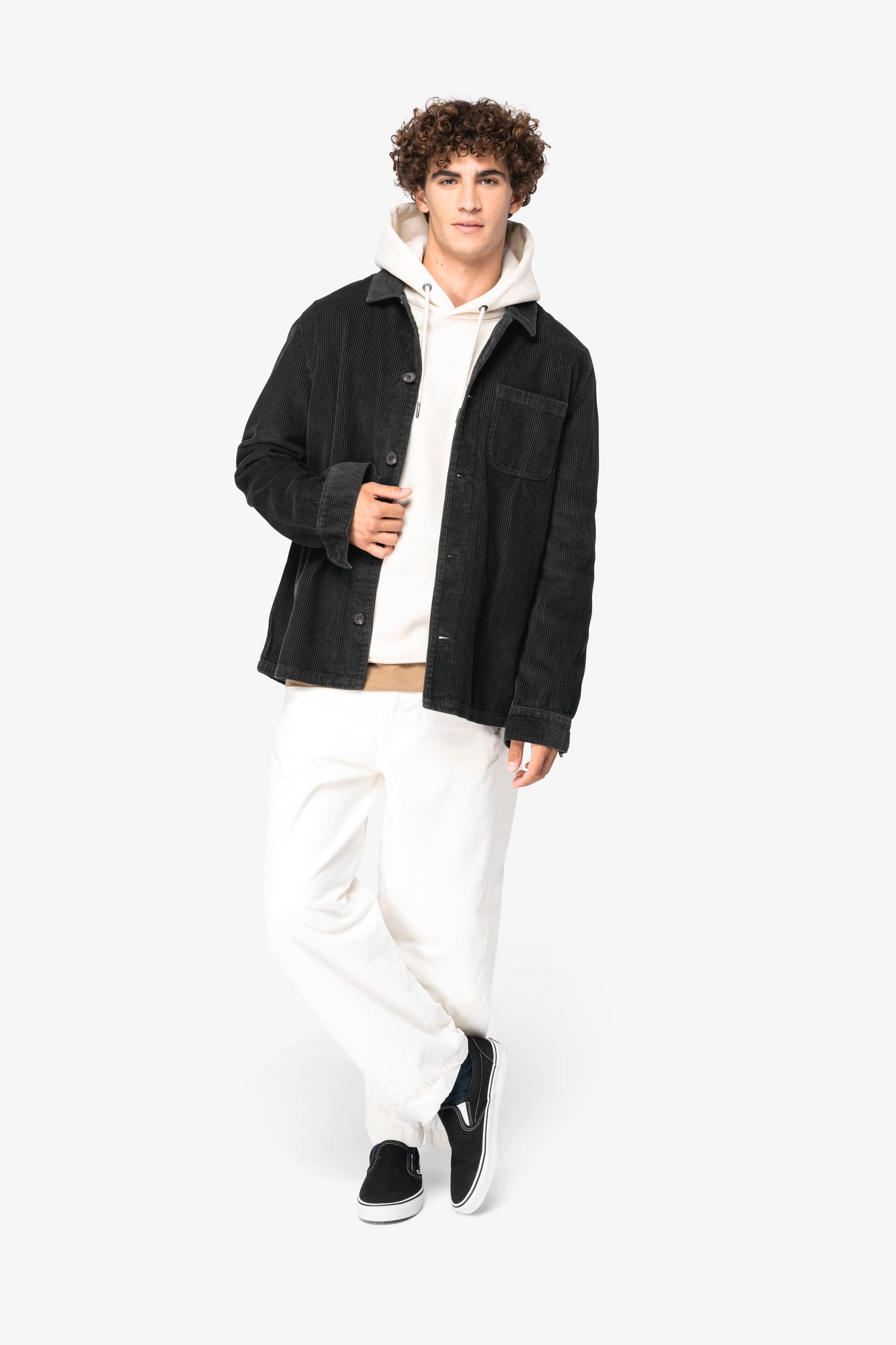 Veste écoresponsable en velours côtelé homme - Image 2