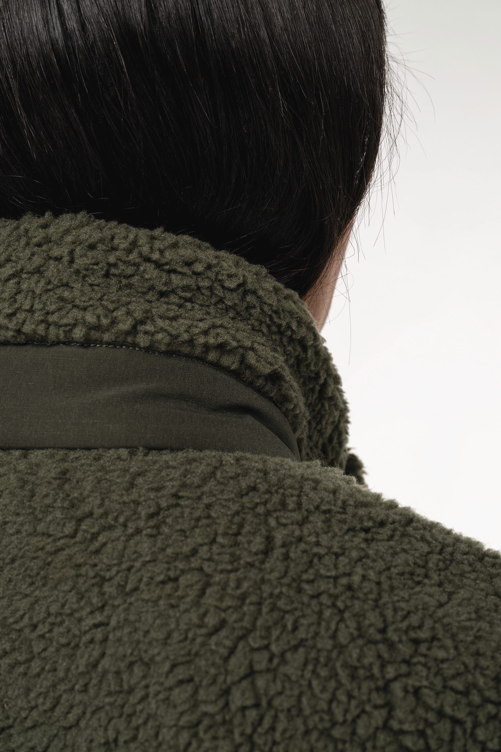 Eco-friendly unisex sherpa jacket - Native Spirit