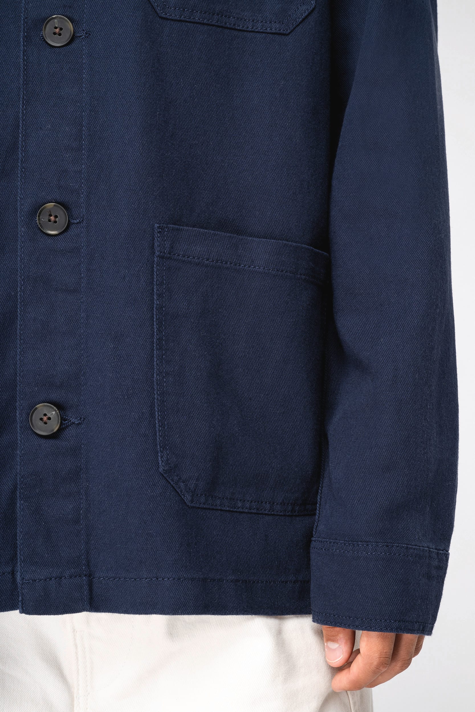 Veste worker écoresponsable délavée homme
