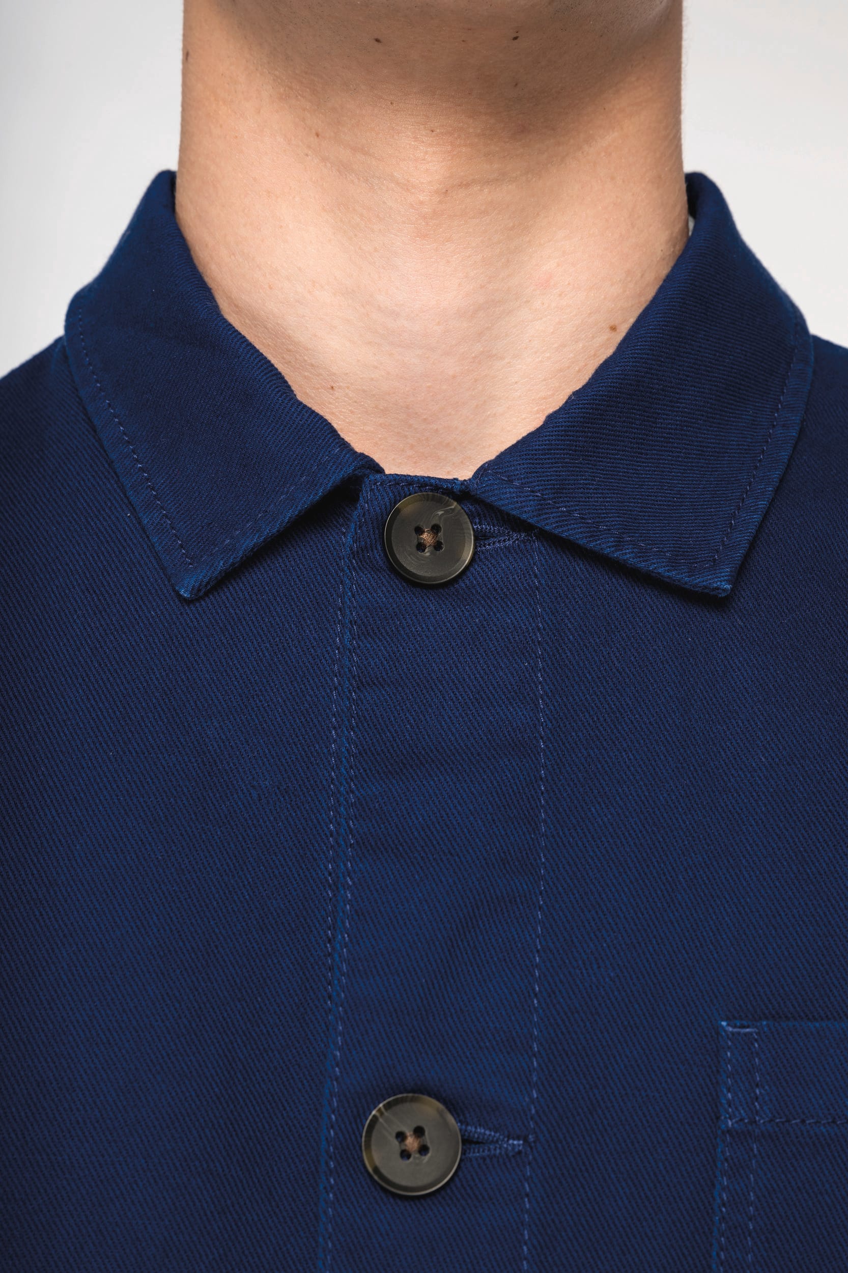 Veste worker écoresponsable délavée homme