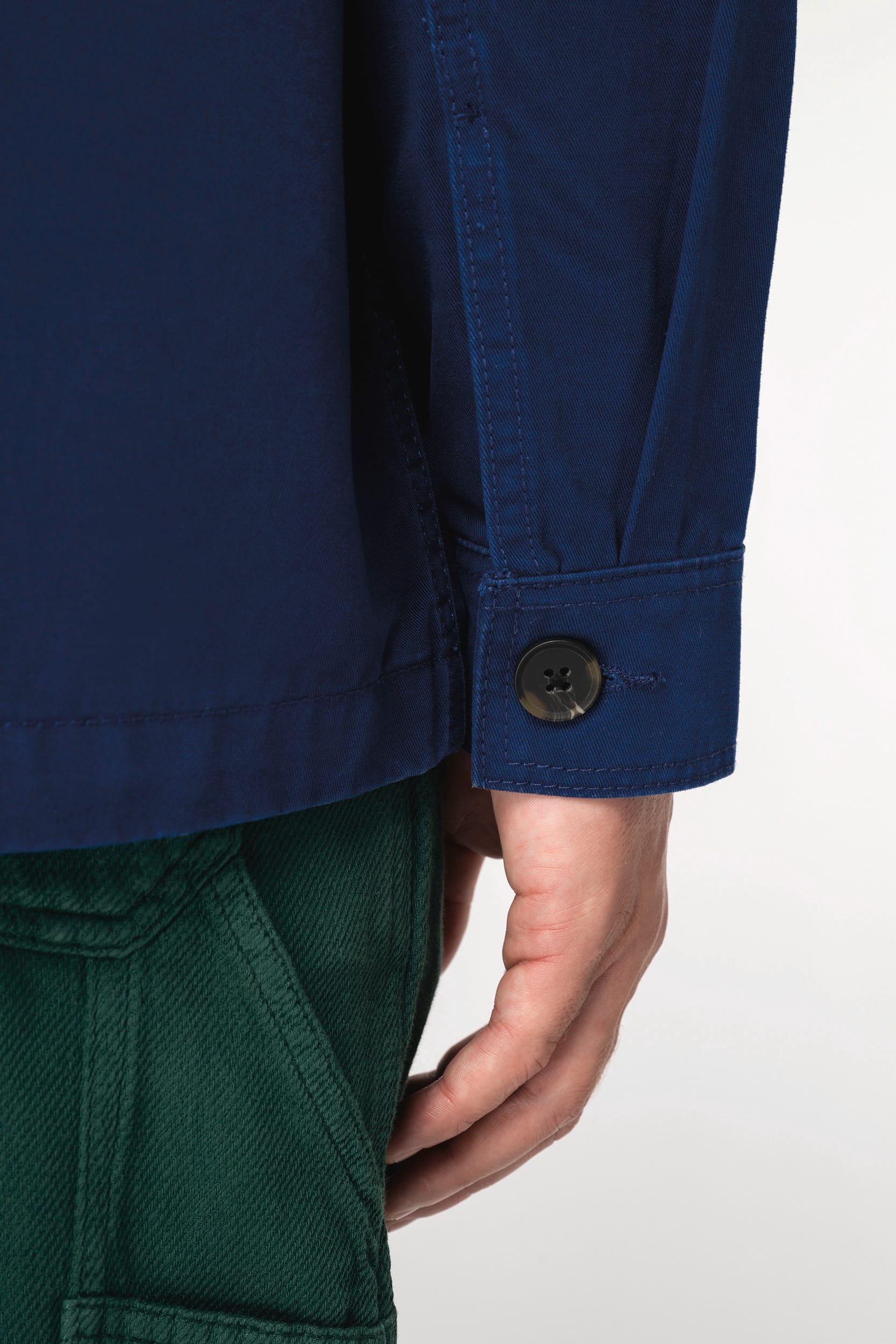 Veste worker écoresponsable délavée homme - Image 8