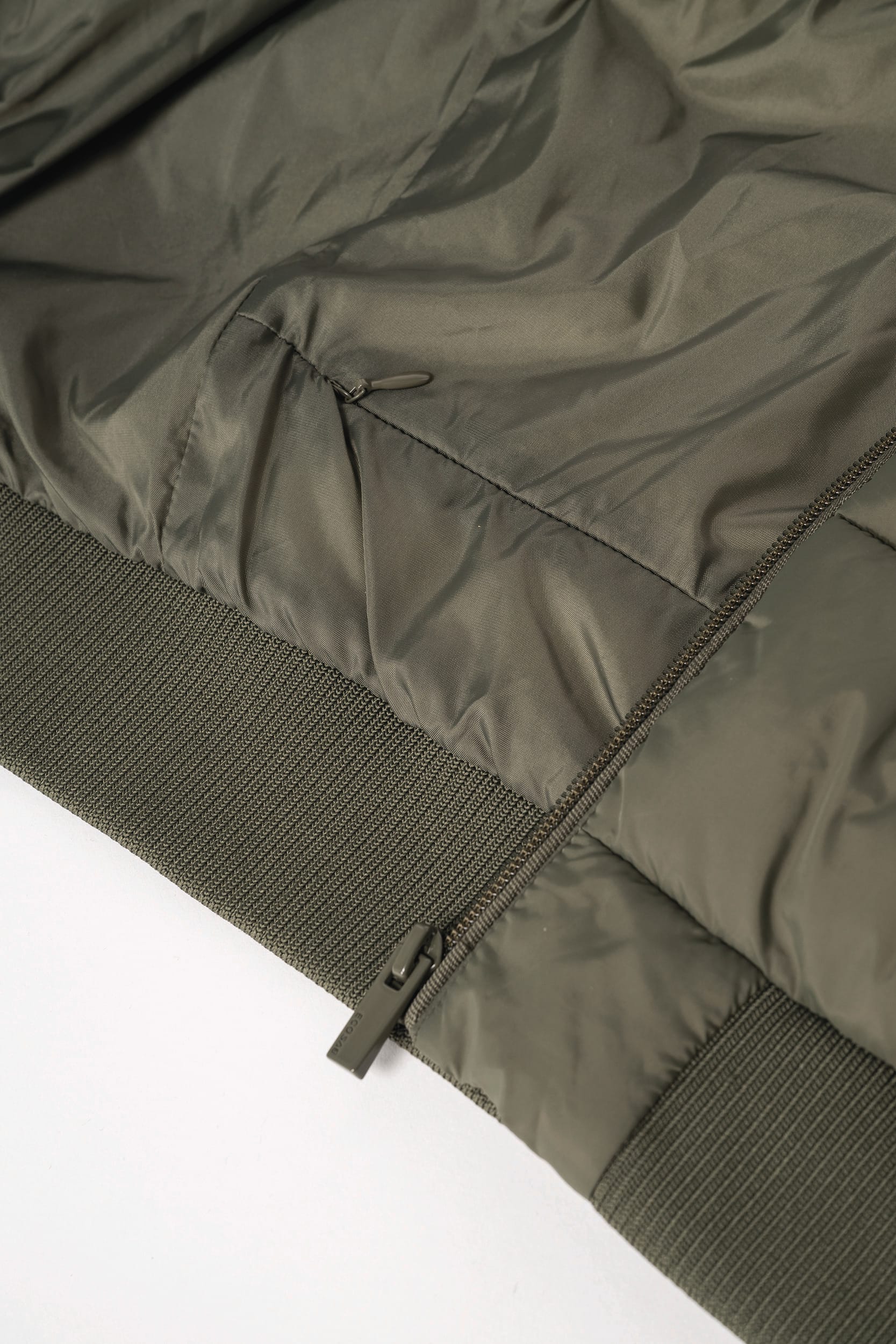 Veste matelassée écoresponsable à col teddy unisexe - Image 10