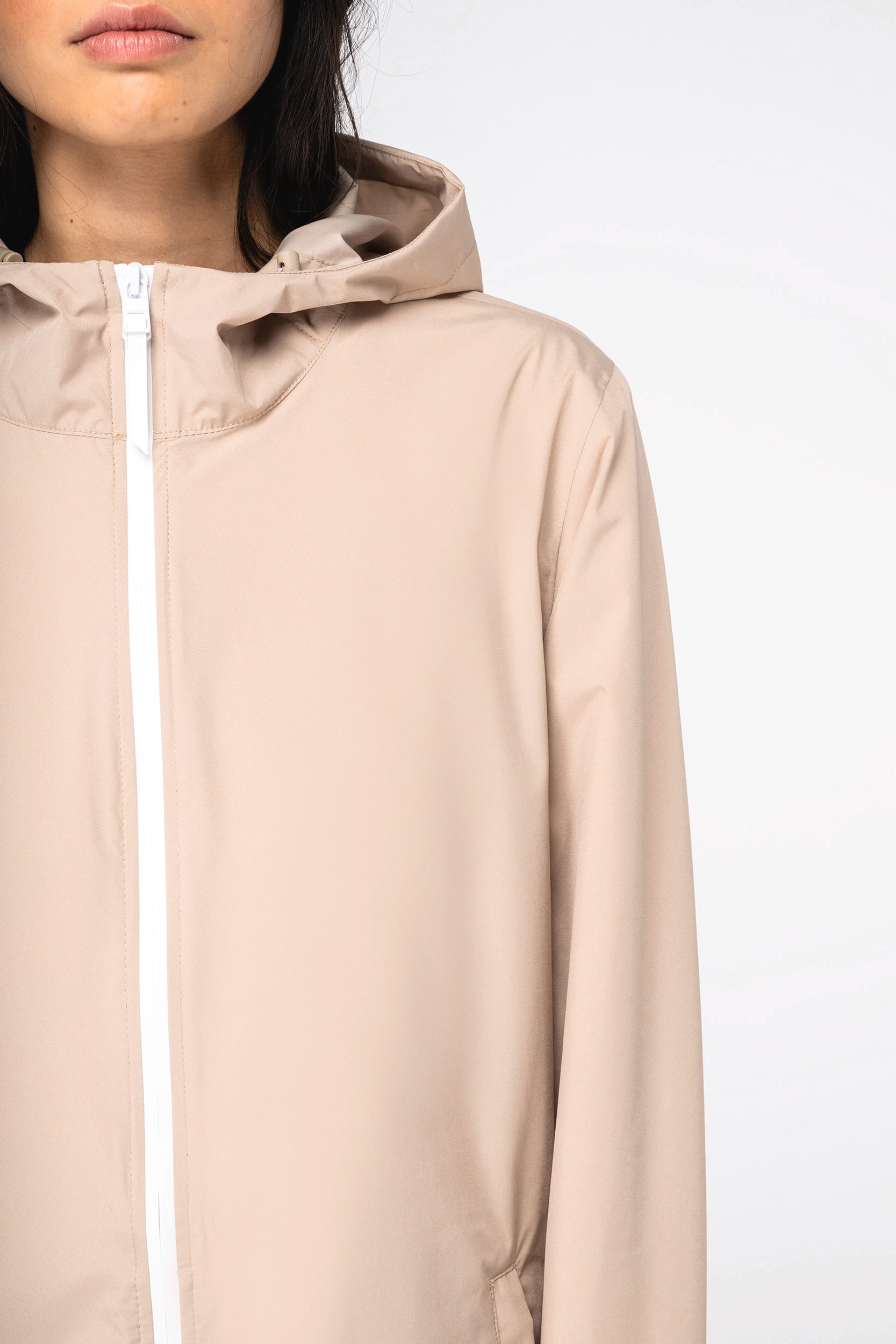 Veste écoresponsable imperméable unisexe