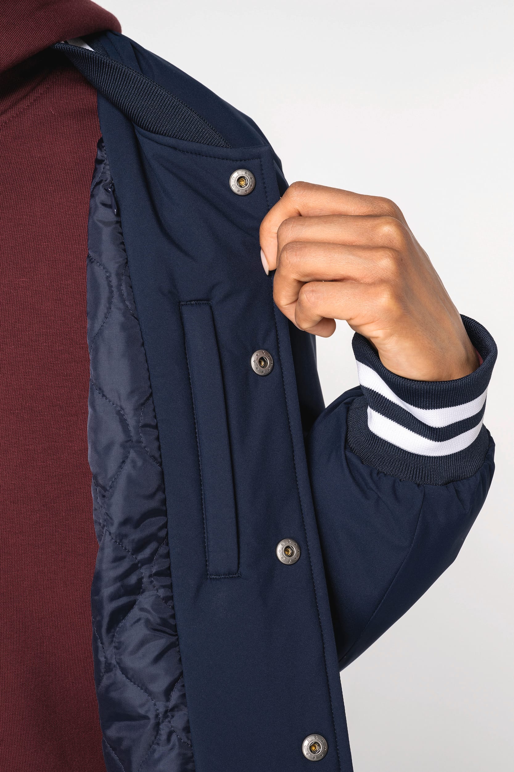 Veste teddy rembourrée écoresponsable unisexe - Image 9