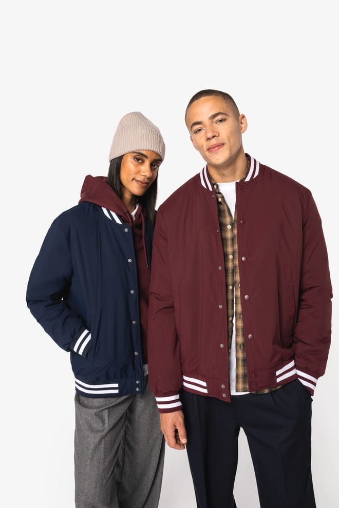 Eco-friendly unisex teddy padded jacket