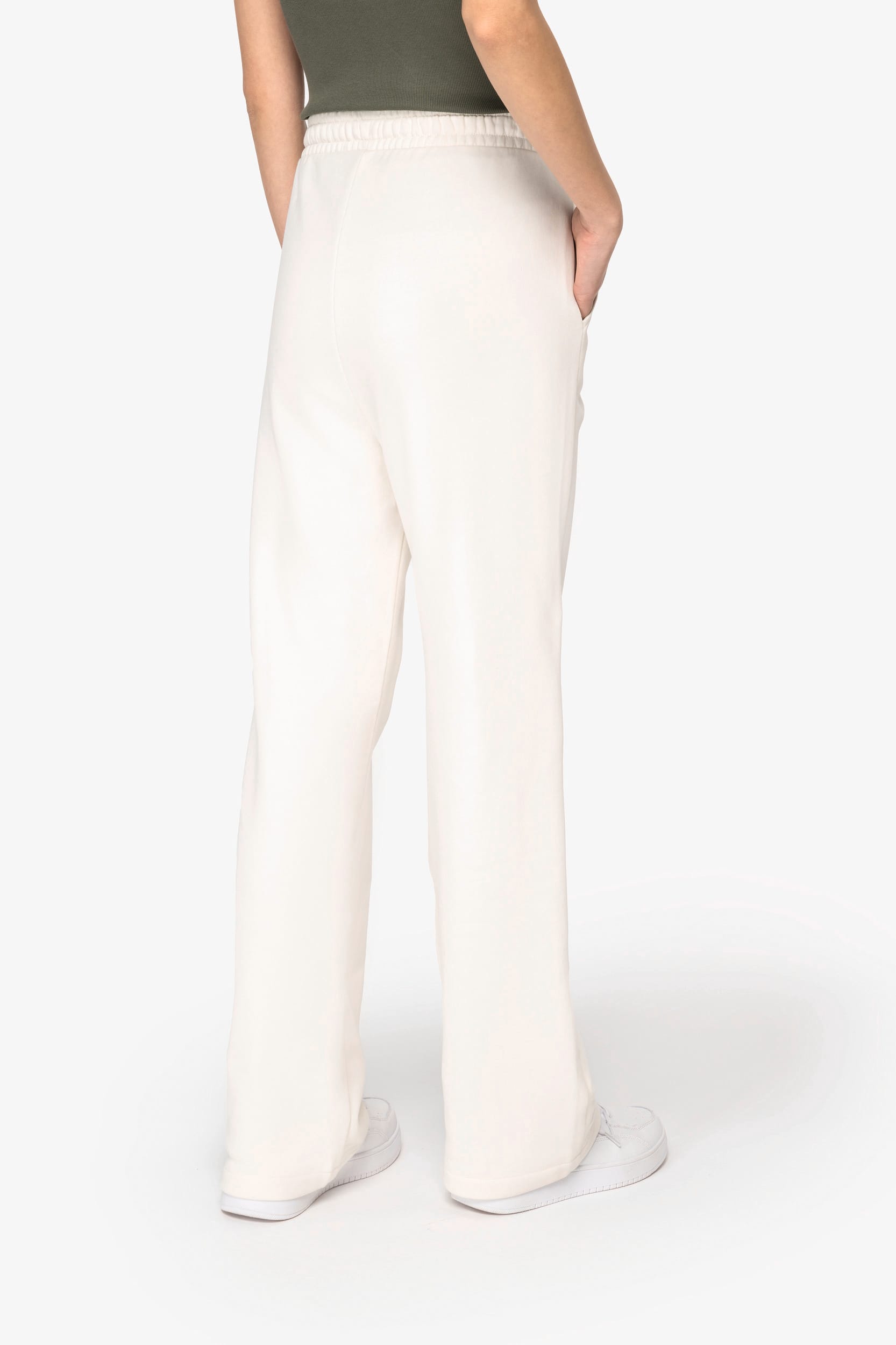 Calças de jogging largas eco-responsáveis em French Terry de senhora