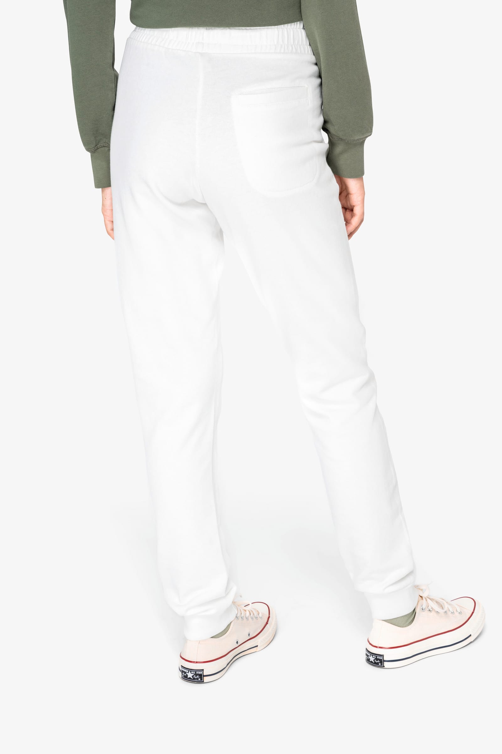 Ecologische uniseks jogging French Terry