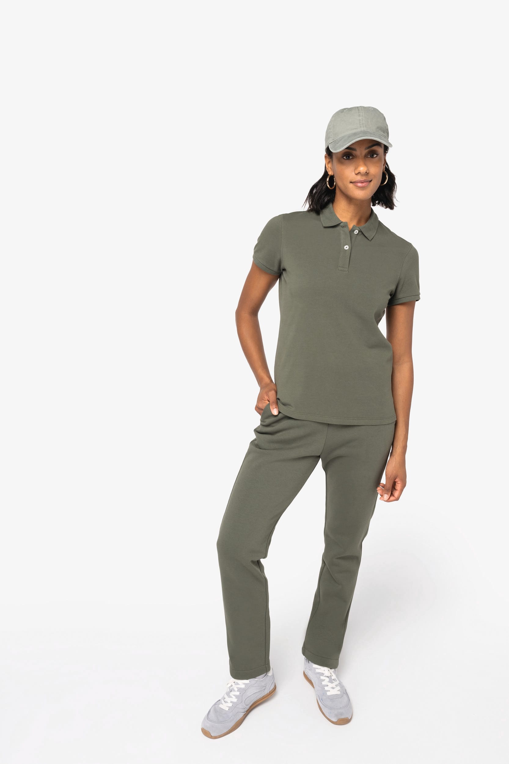 Calças de treino eco-responsável largas unissexo