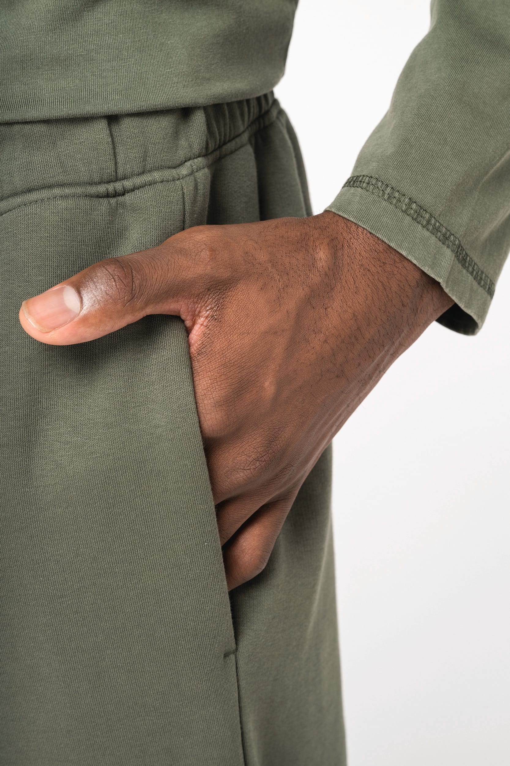 Calças de treino eco-responsável largas unissexo