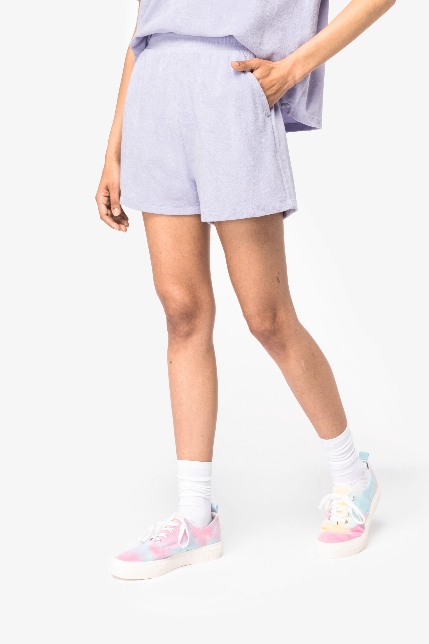 Short donna ecosostenibili in spugna 