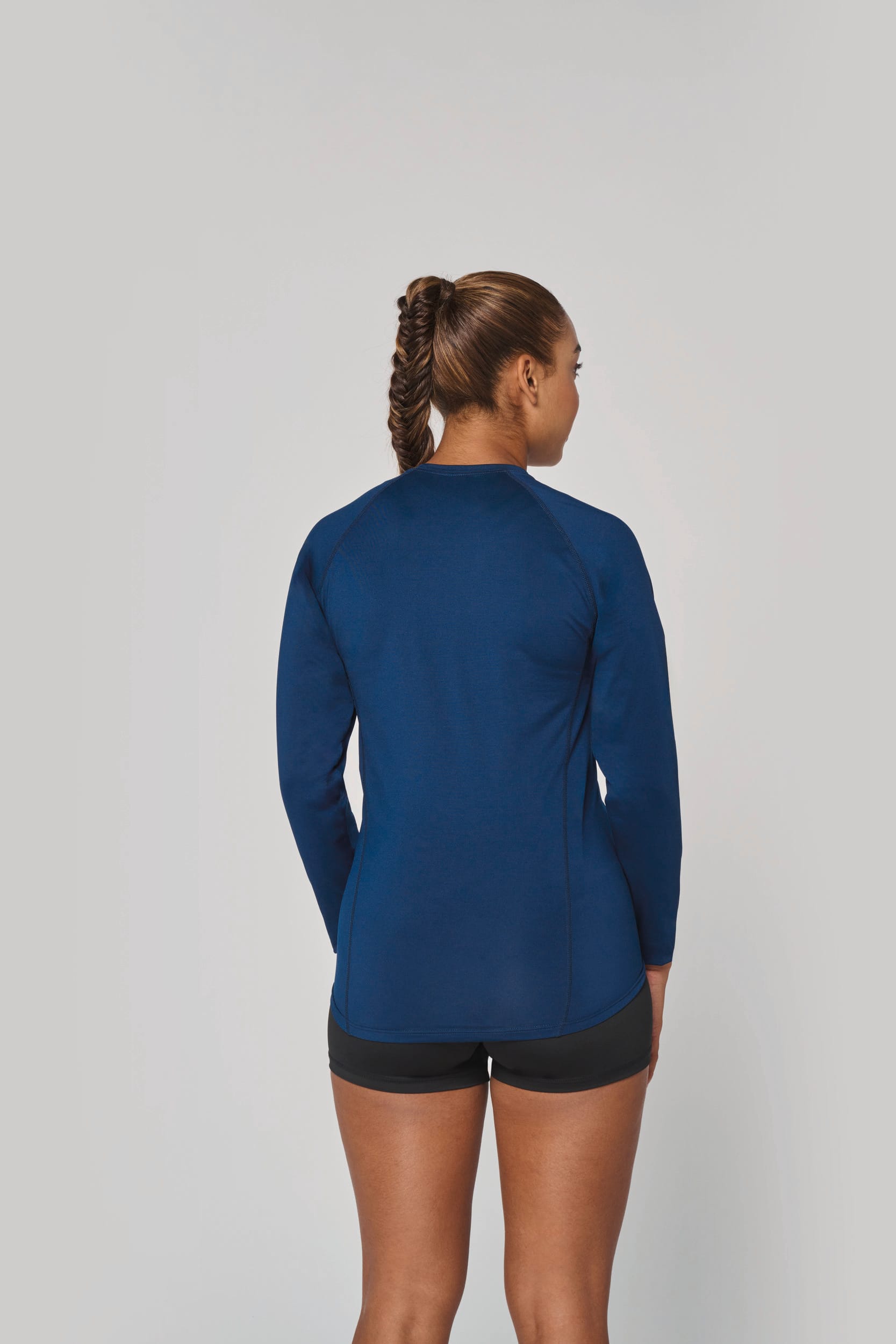 T-shirt segunda pele de desporto de manga comprida