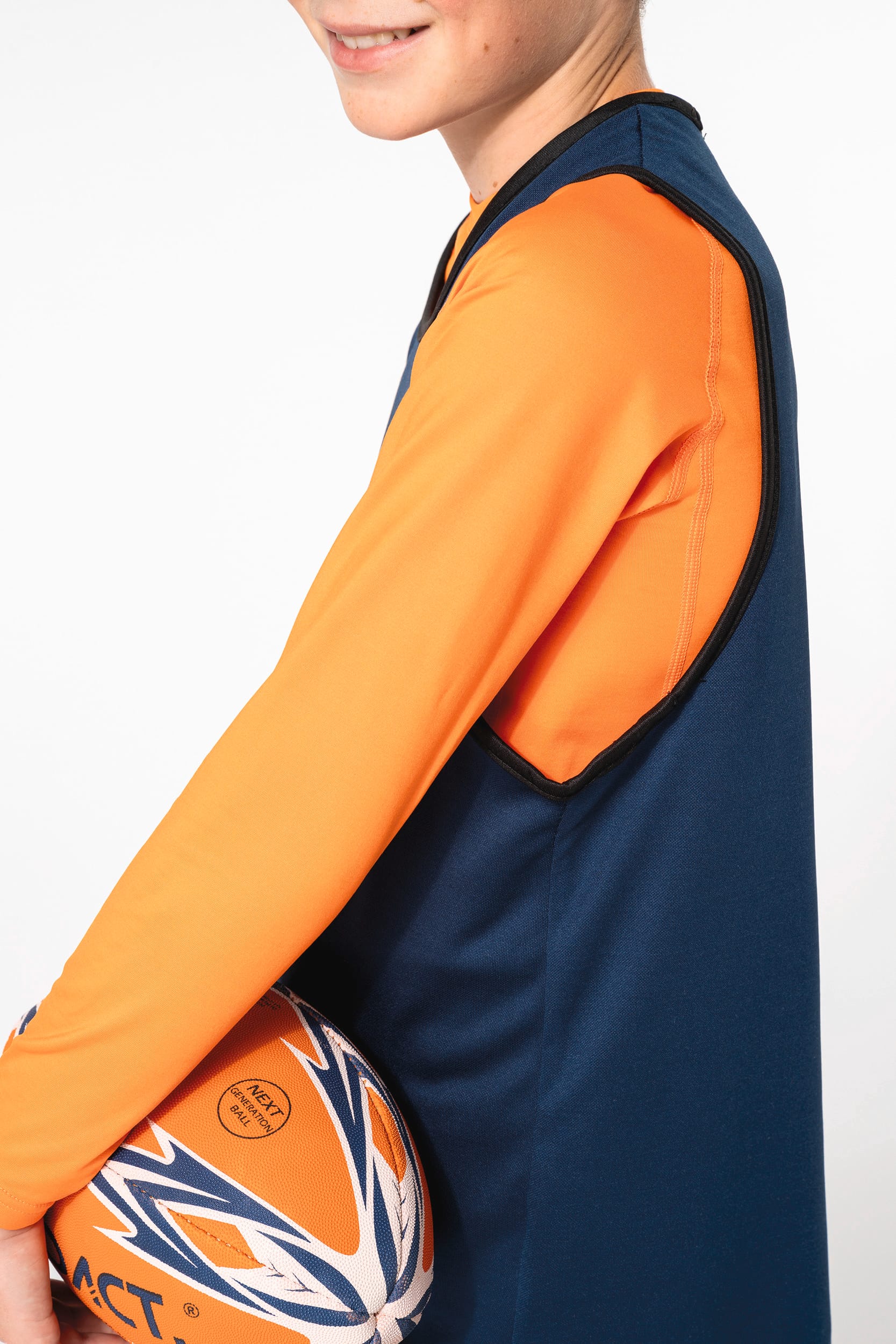 Chasuble de rugby réversible enfant
