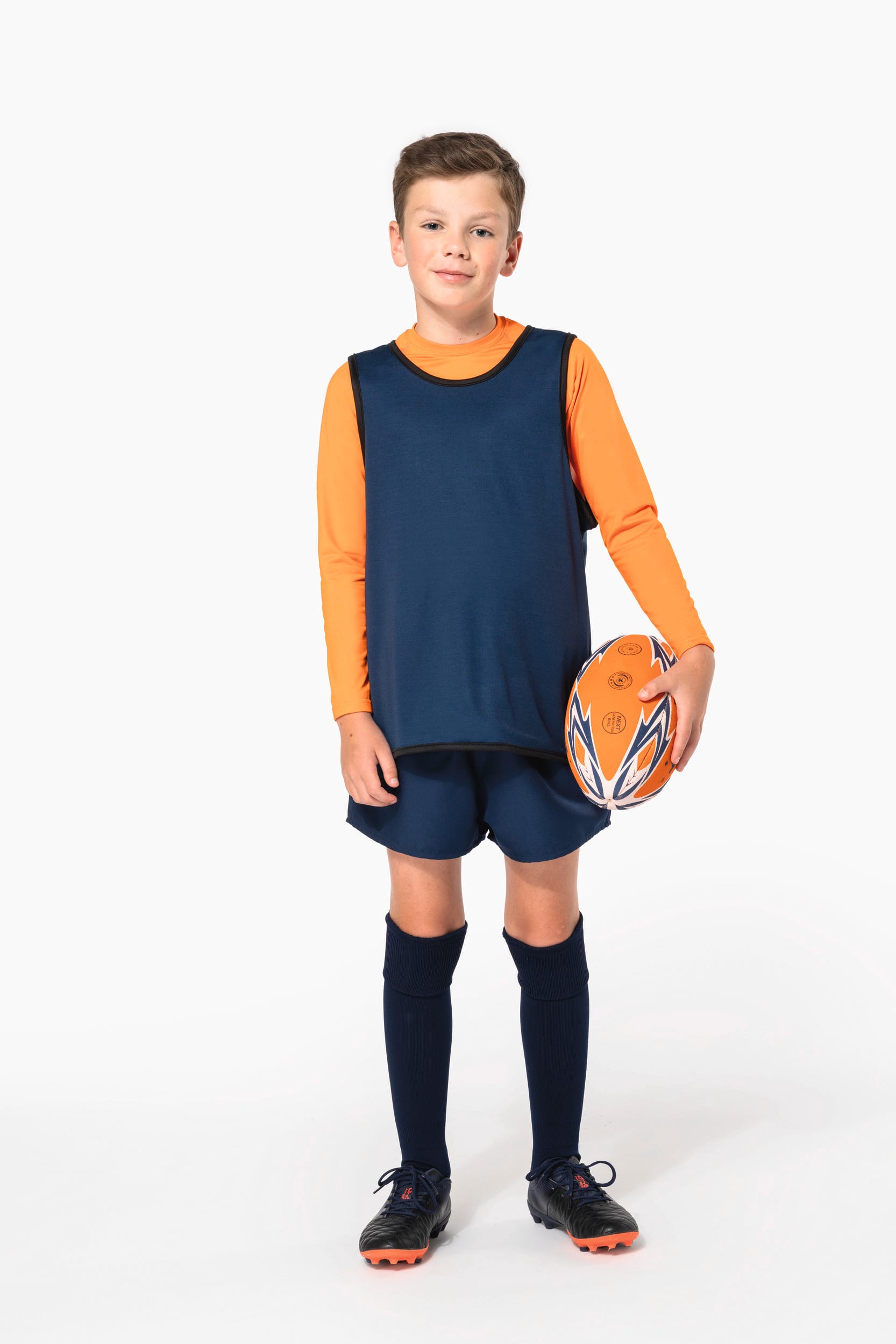 Chasuble de rugby réversible enfant