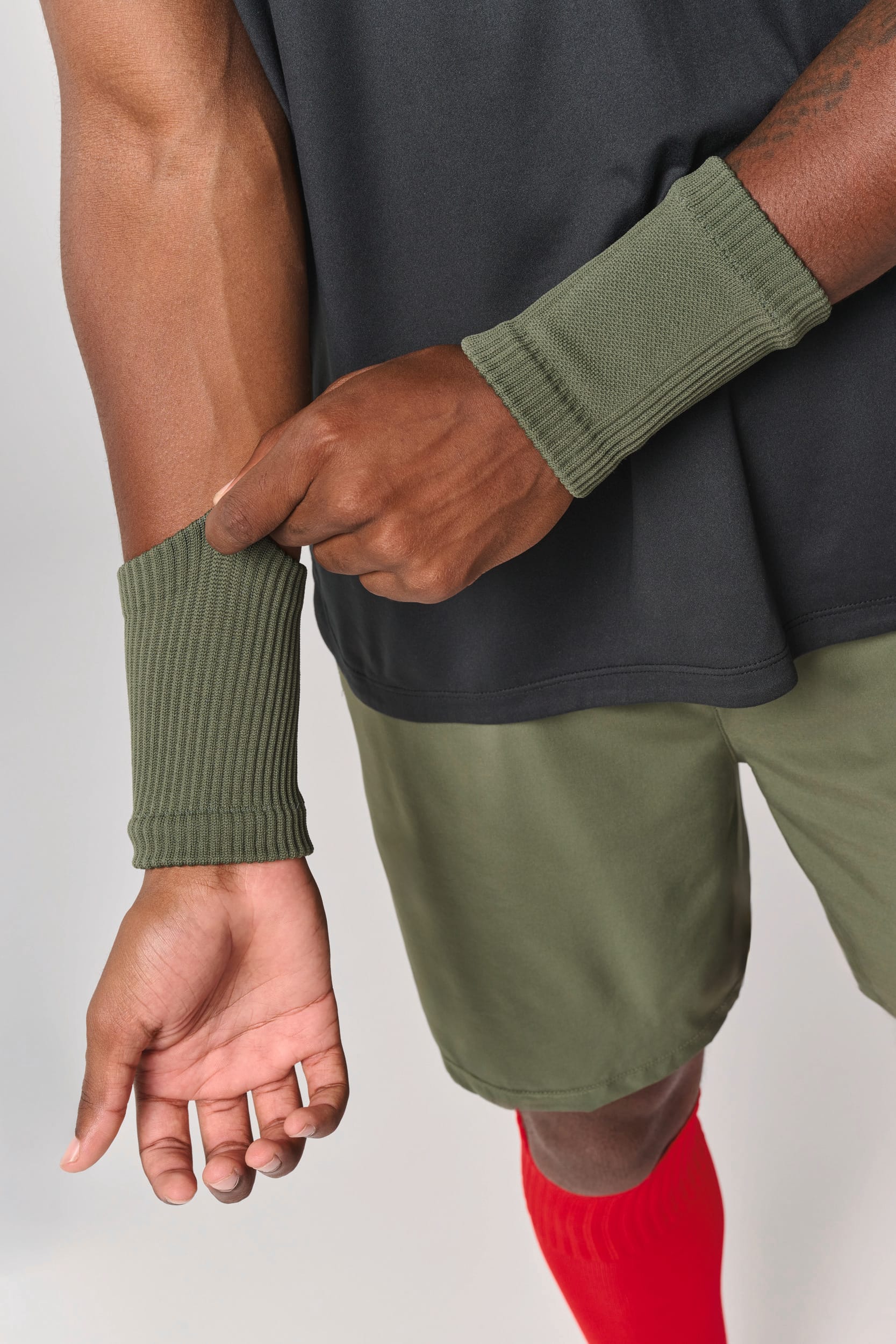 PUÑO DE FELPA ACANALADA MULTIDEPORTE UNISEX