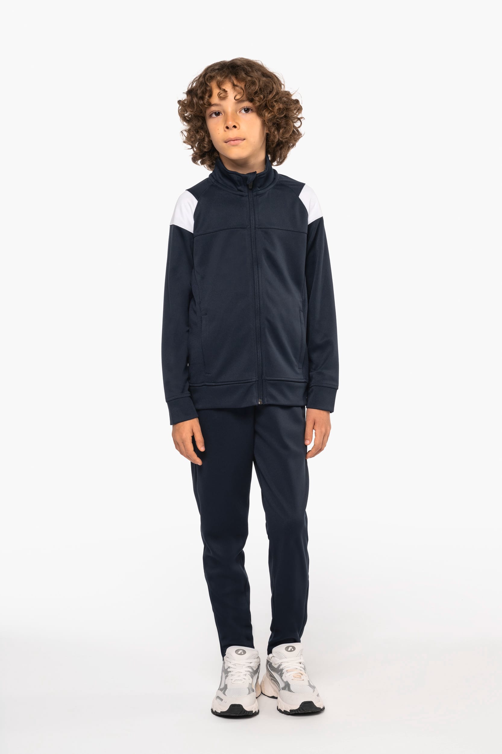 Chaqueta de chándal con cremallera infantil