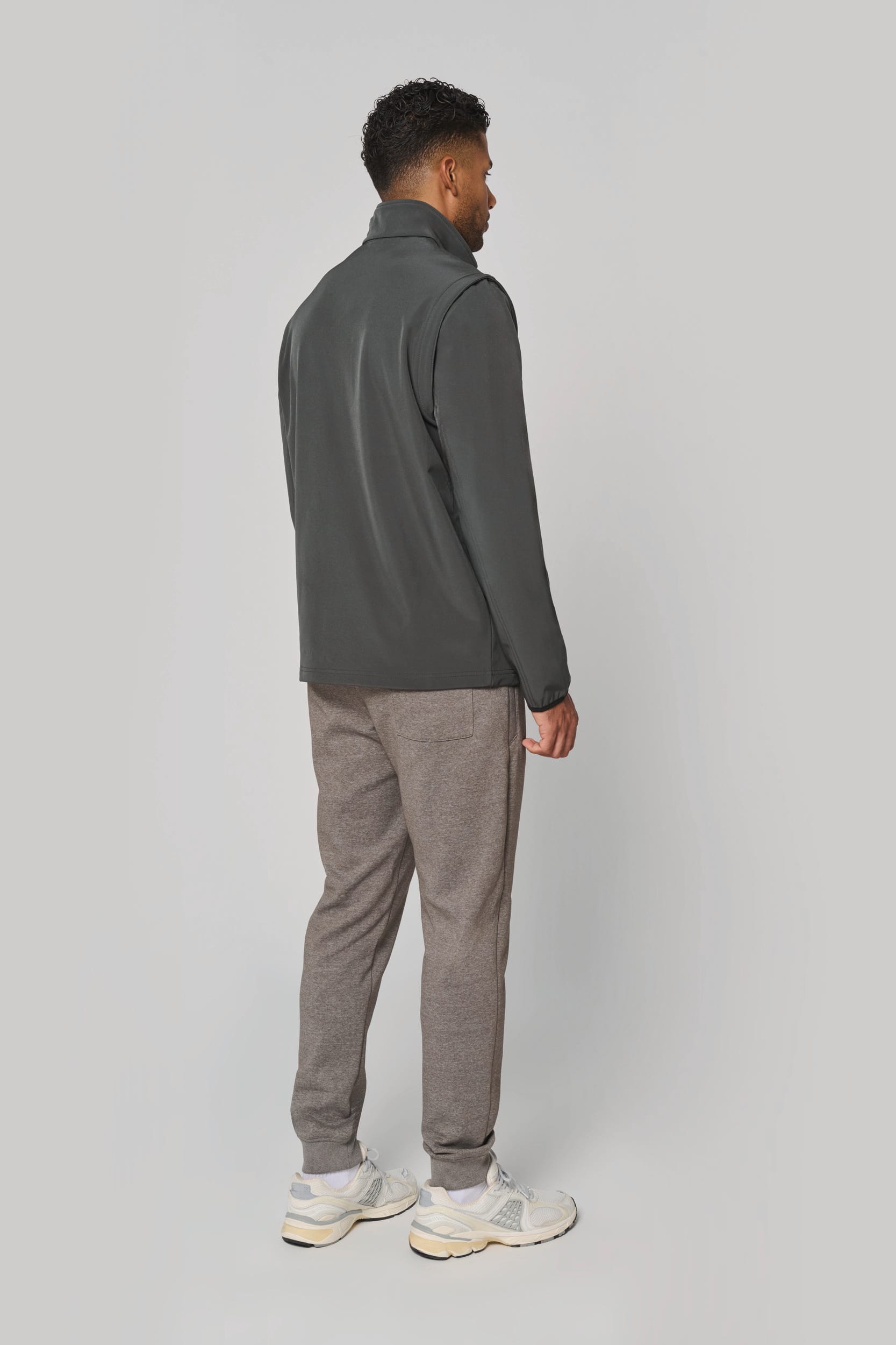 Veste softshell sport manches amovibles unisexe - Image 8