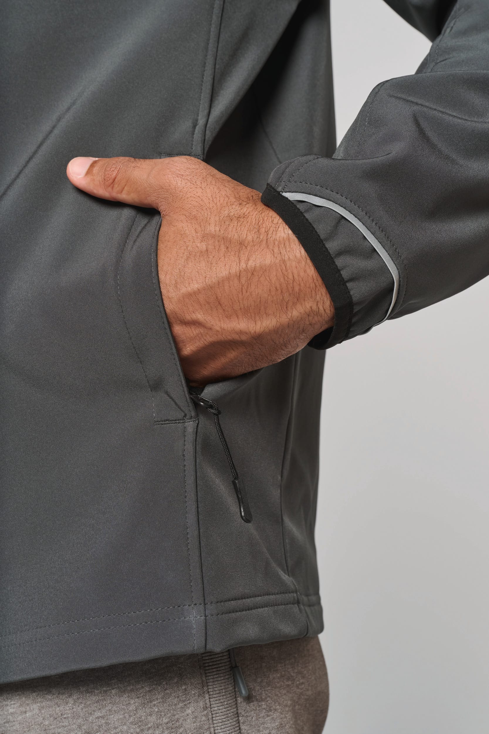 Veste softshell sport manches amovibles unisexe - Image 16