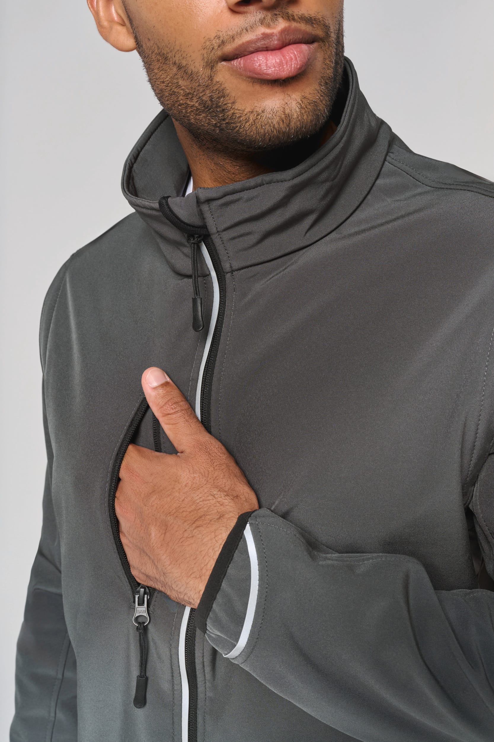 Veste softshell sport manches amovibles unisexe - Image 13