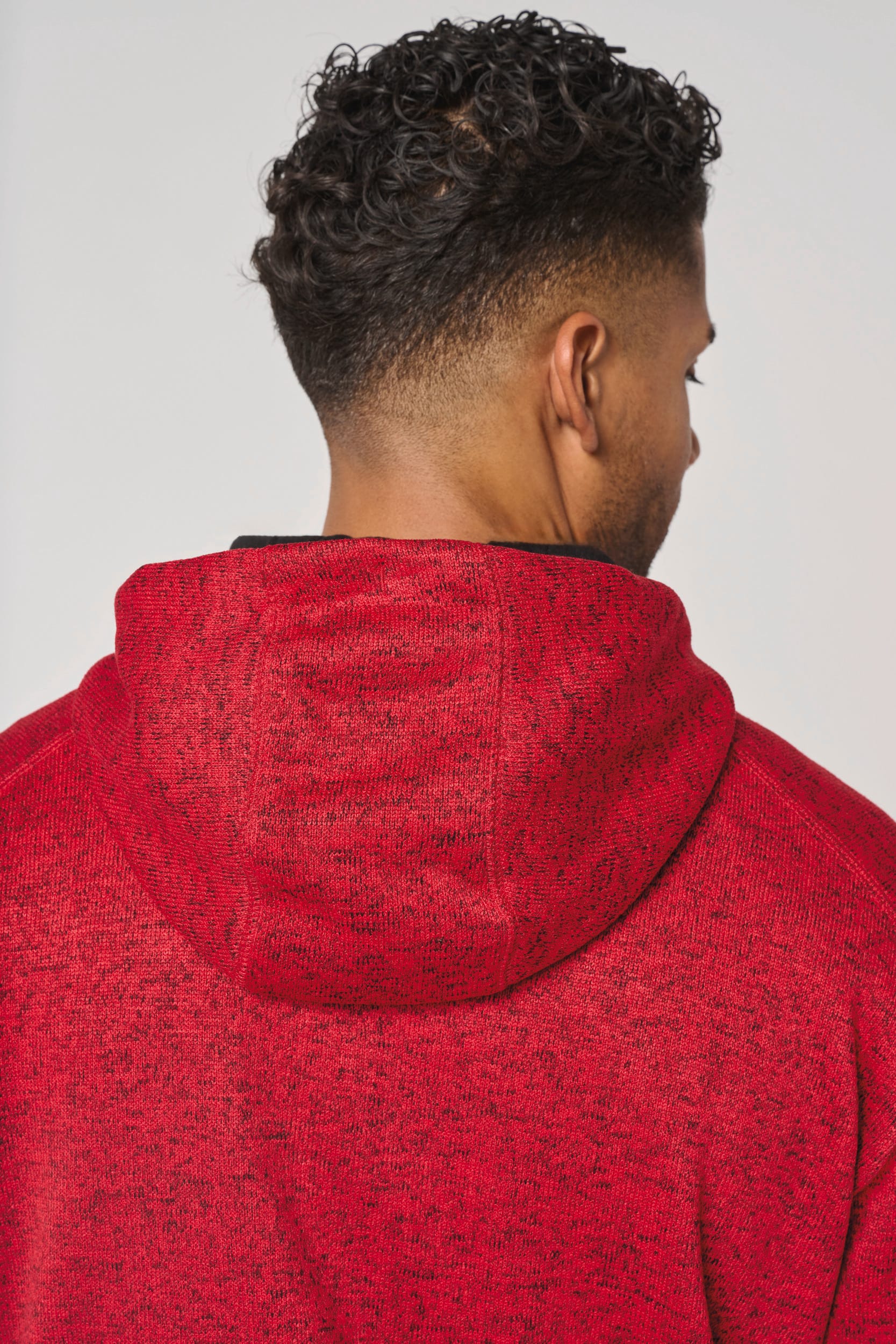 Veste à capuche chinée homme - Image 7