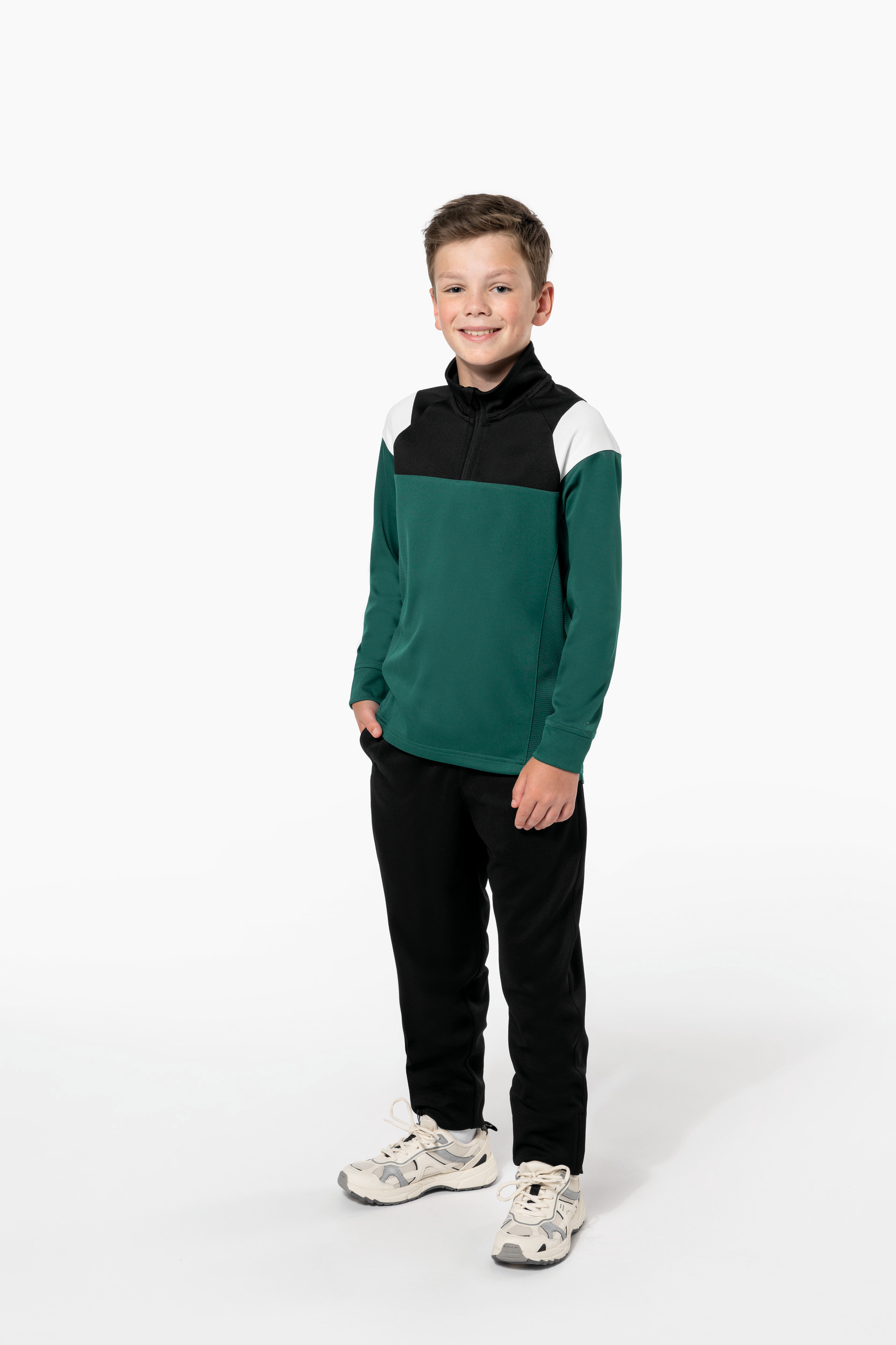 Trainingssweater 1/4 rits kind