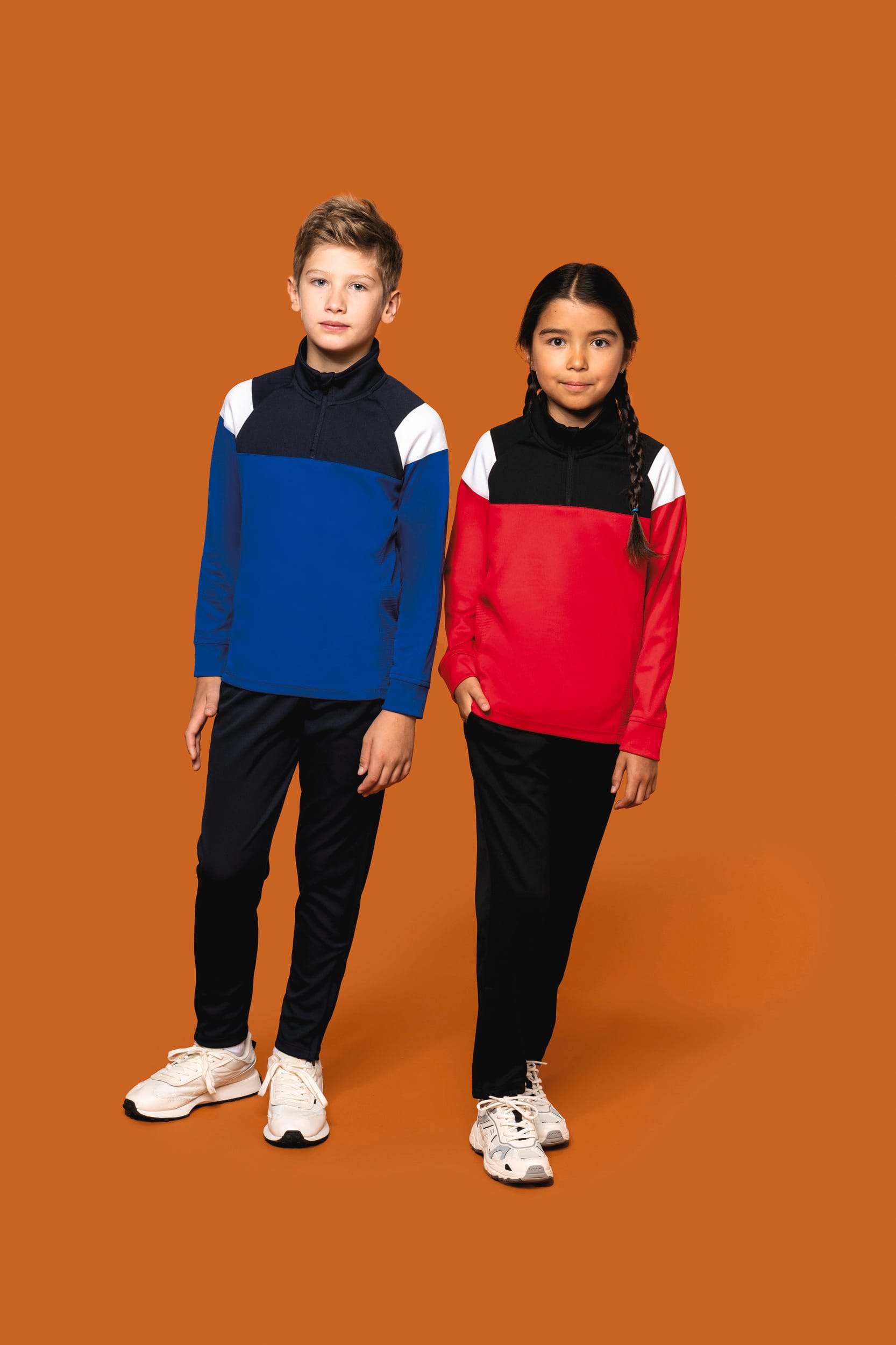 Sweat d&rsquo;entrainement 1/4 zip enfant - Image 11