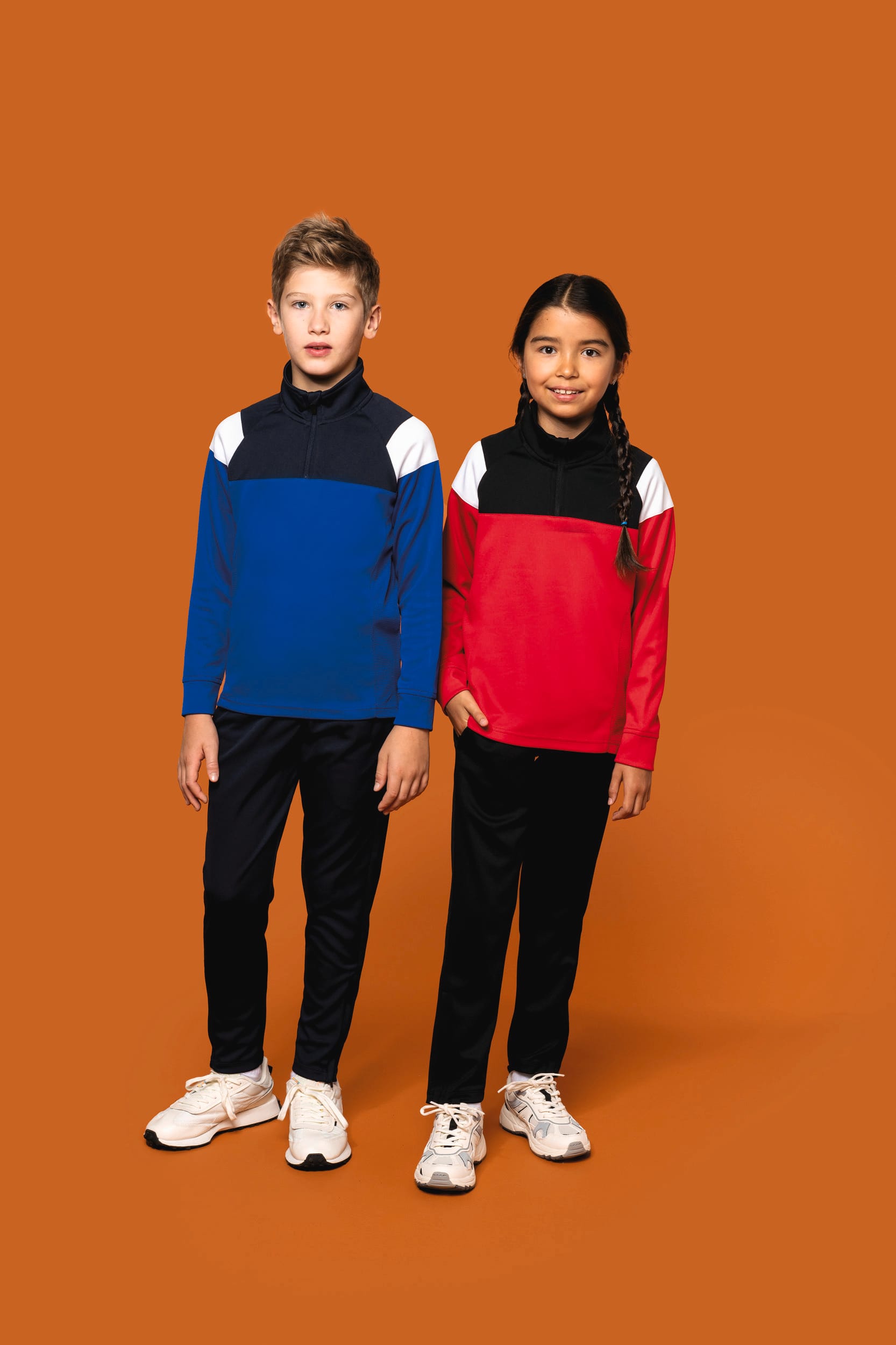 Sweat d&rsquo;entrainement 1/4 zip enfant - Image 12