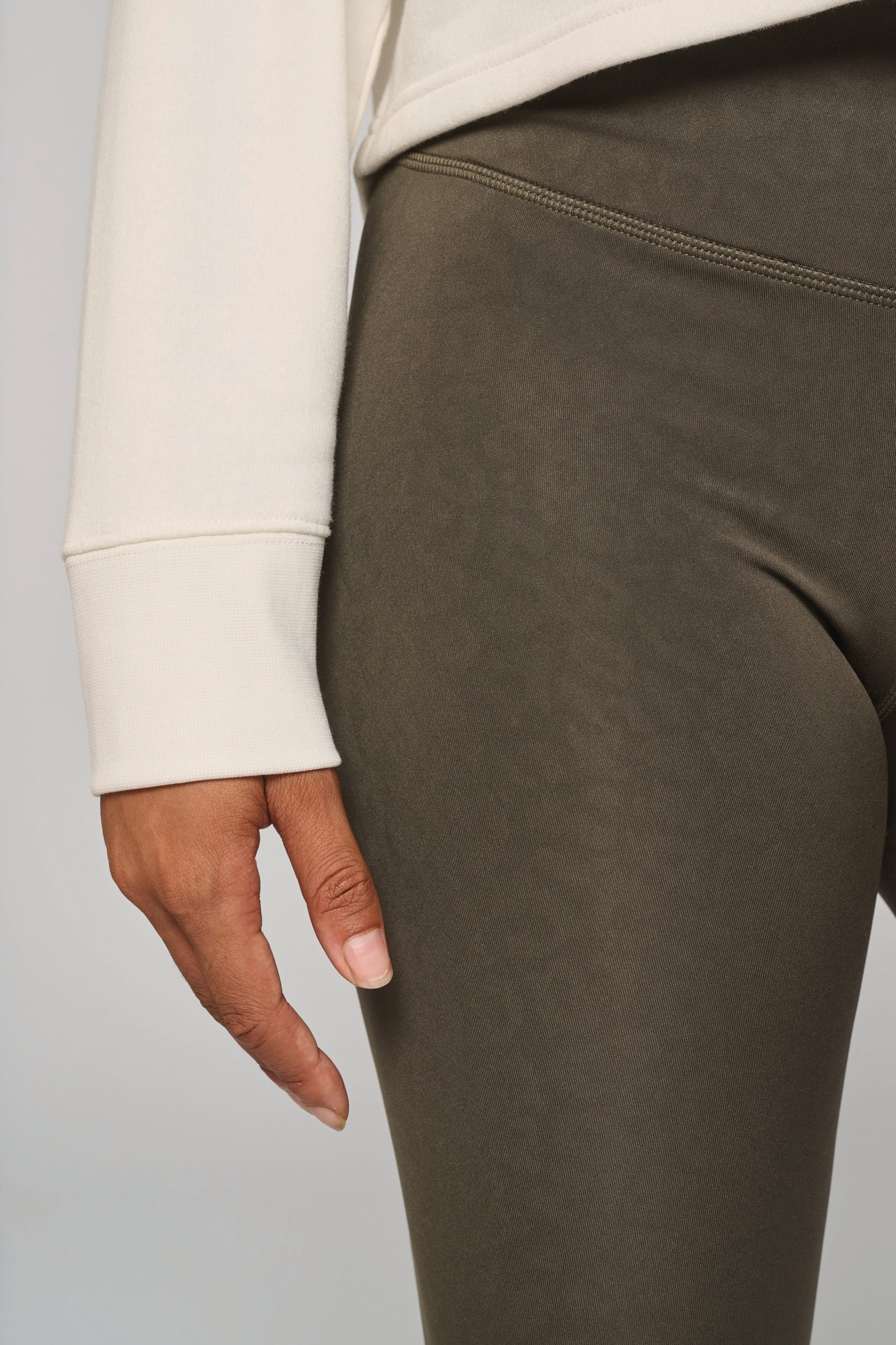 Sweat-shirt crop à capuche femme - Image 7