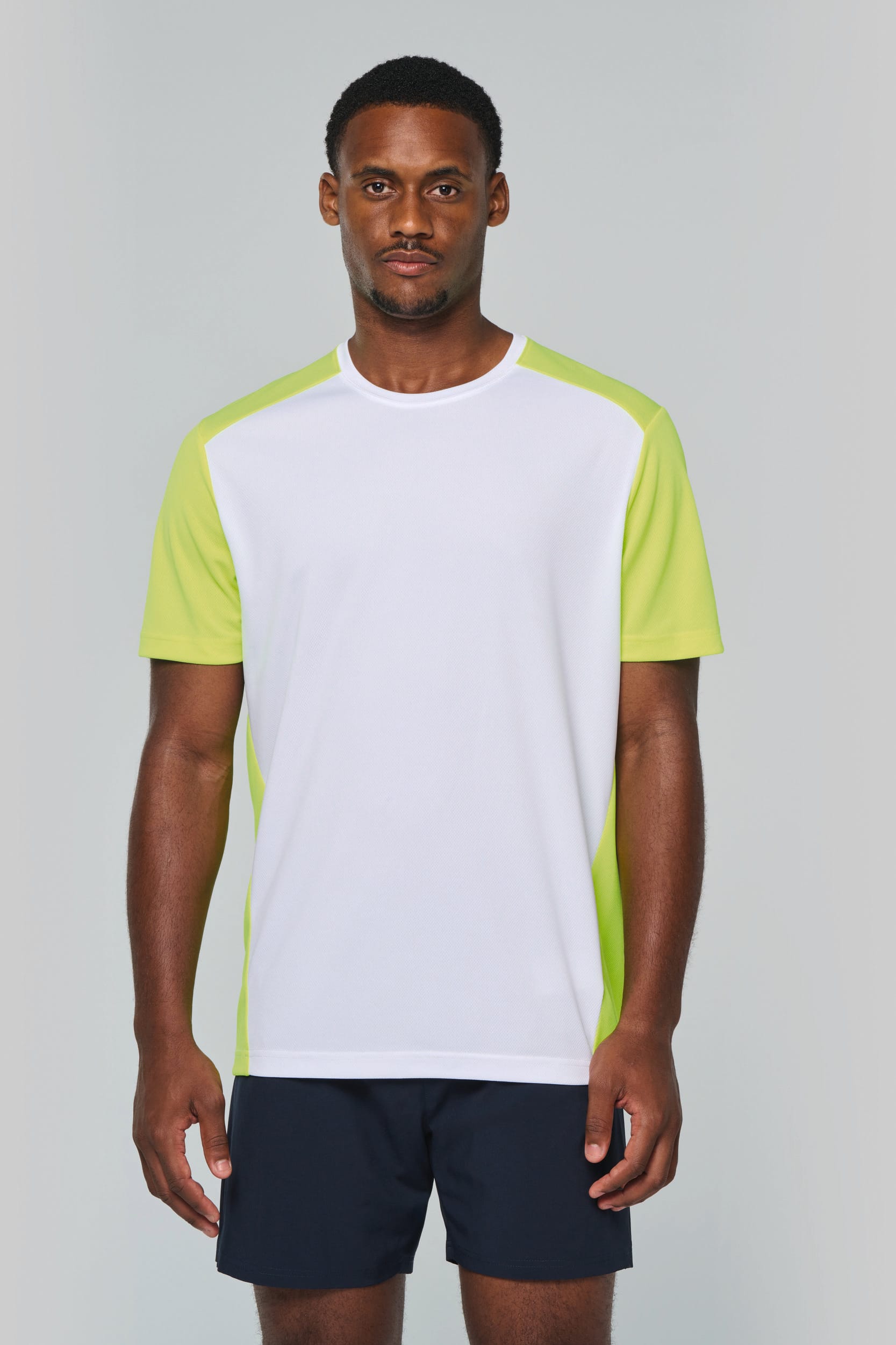 Mens Eco-friendly two-tone sport T-shirt