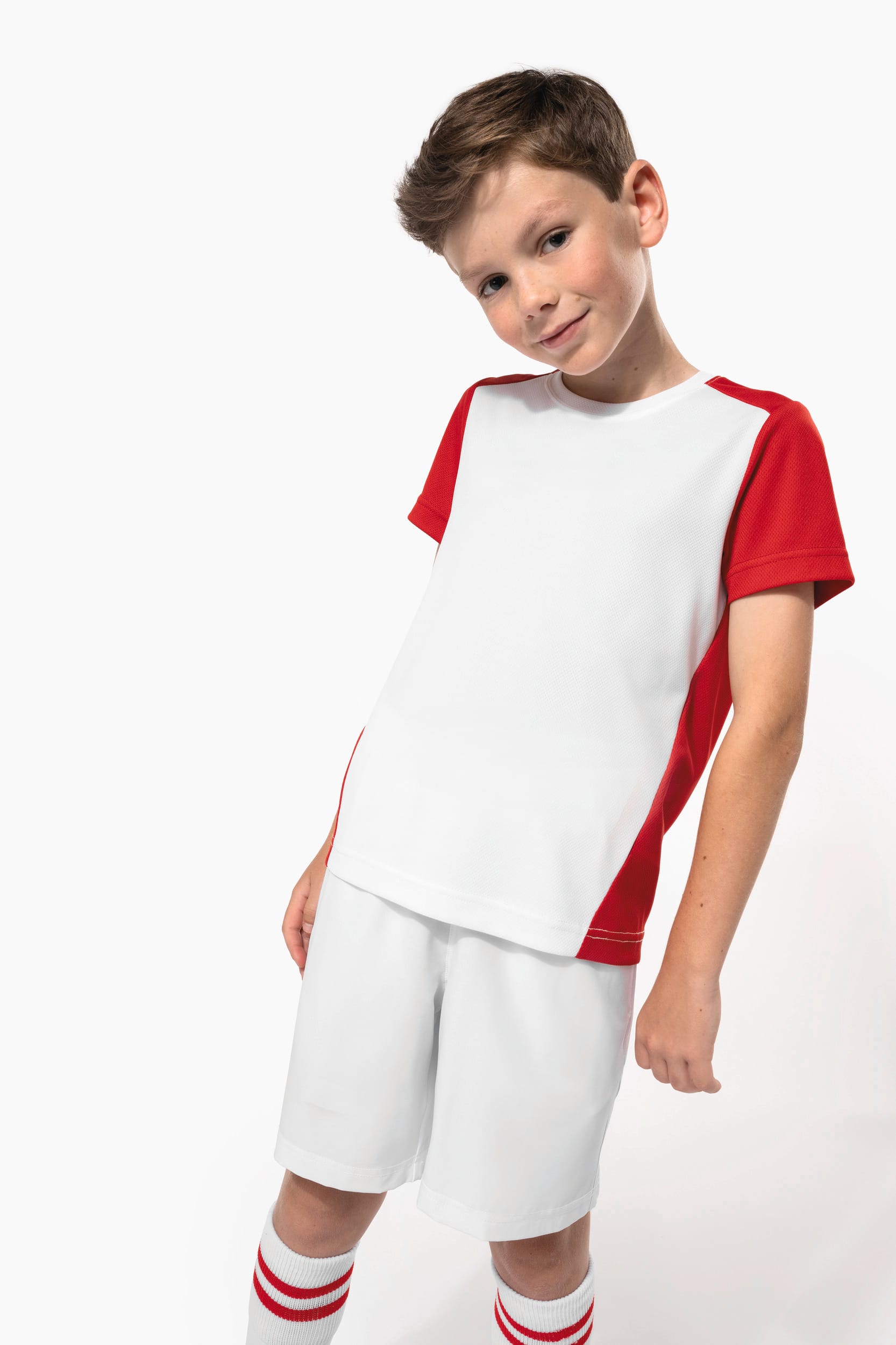 Kids Eco-friendly two-tone sport T-shirt
