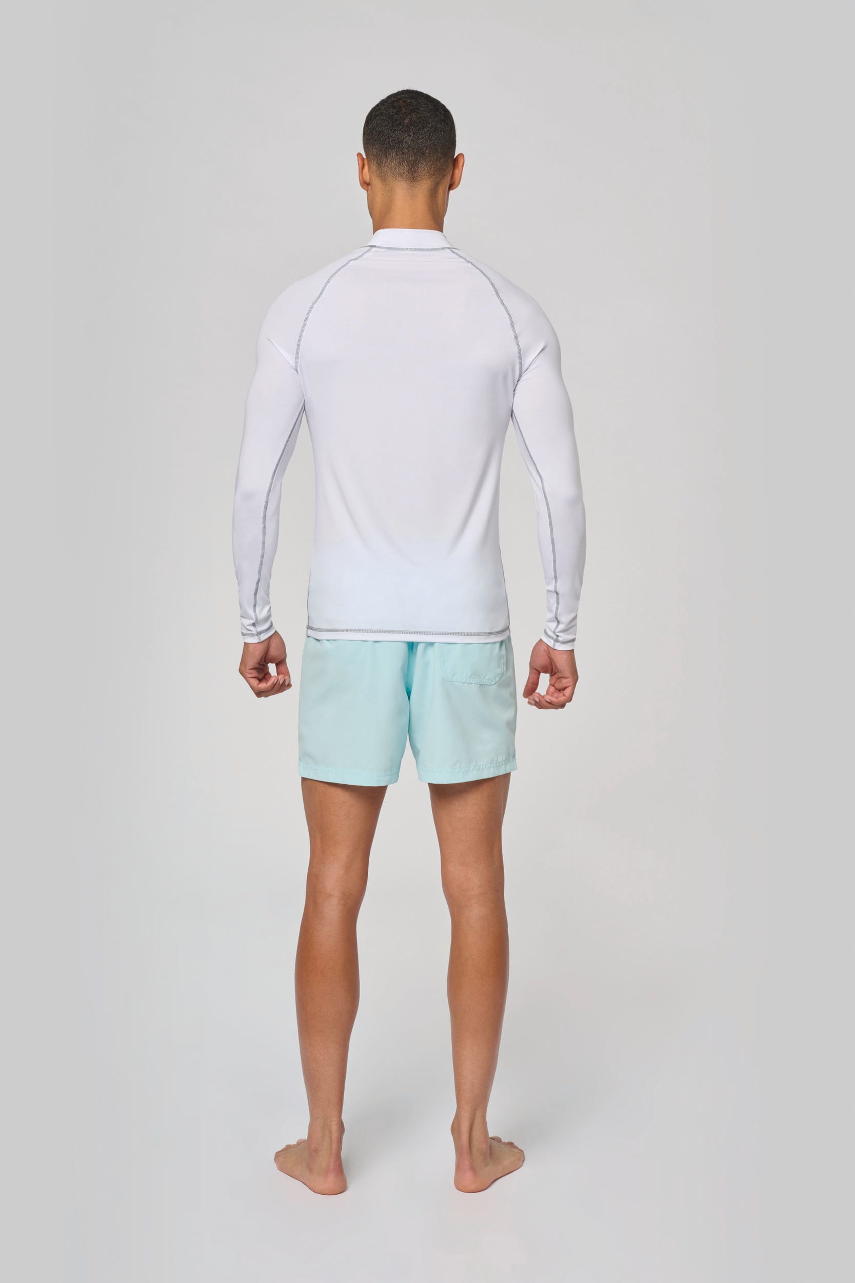 Maglia Termica Arena Maniche Lunghe Uomo - Protezione UV UPF50 Per Nuoto Rush Guard Uomo - Foto 9