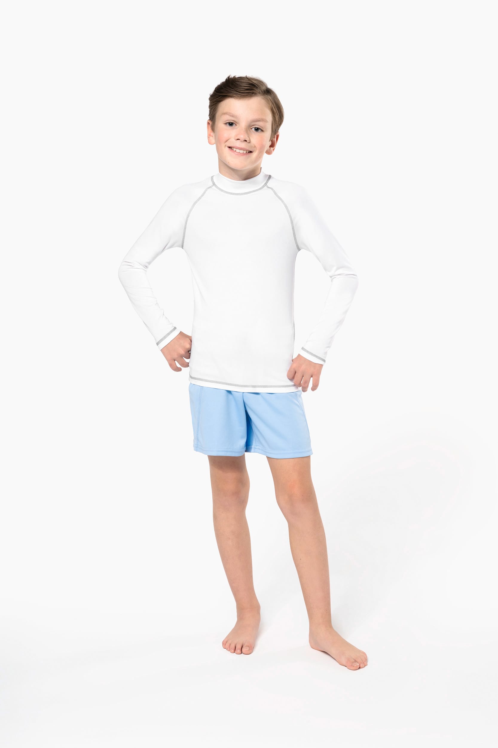 T-shirt technique à manches longues avec protection anti-UV enfant - Image 5
