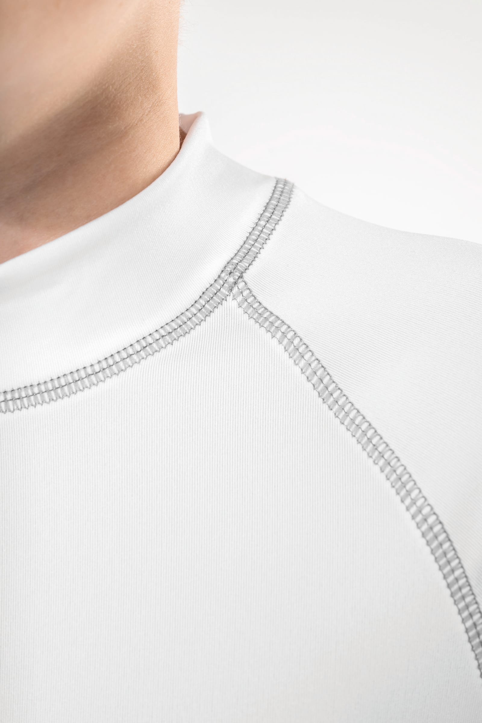 Technisch kinder-T-shirt met lange mouwen en anti-UV-bescherming