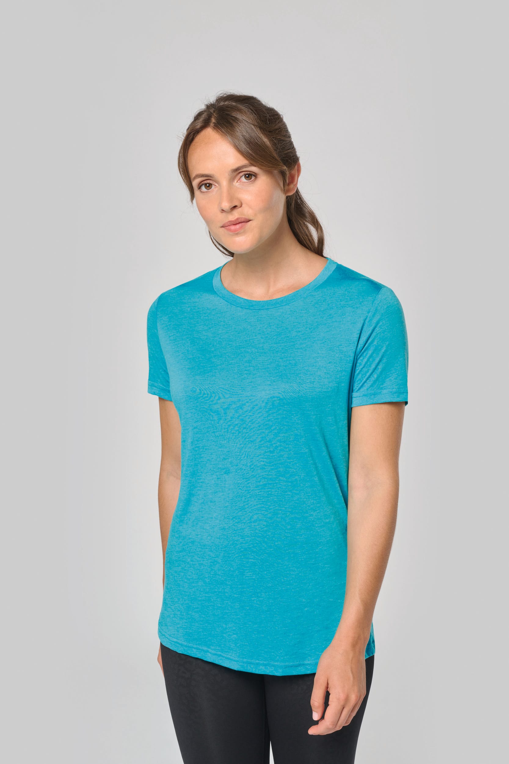 Ladies' Triblend round neck sports t-shirt