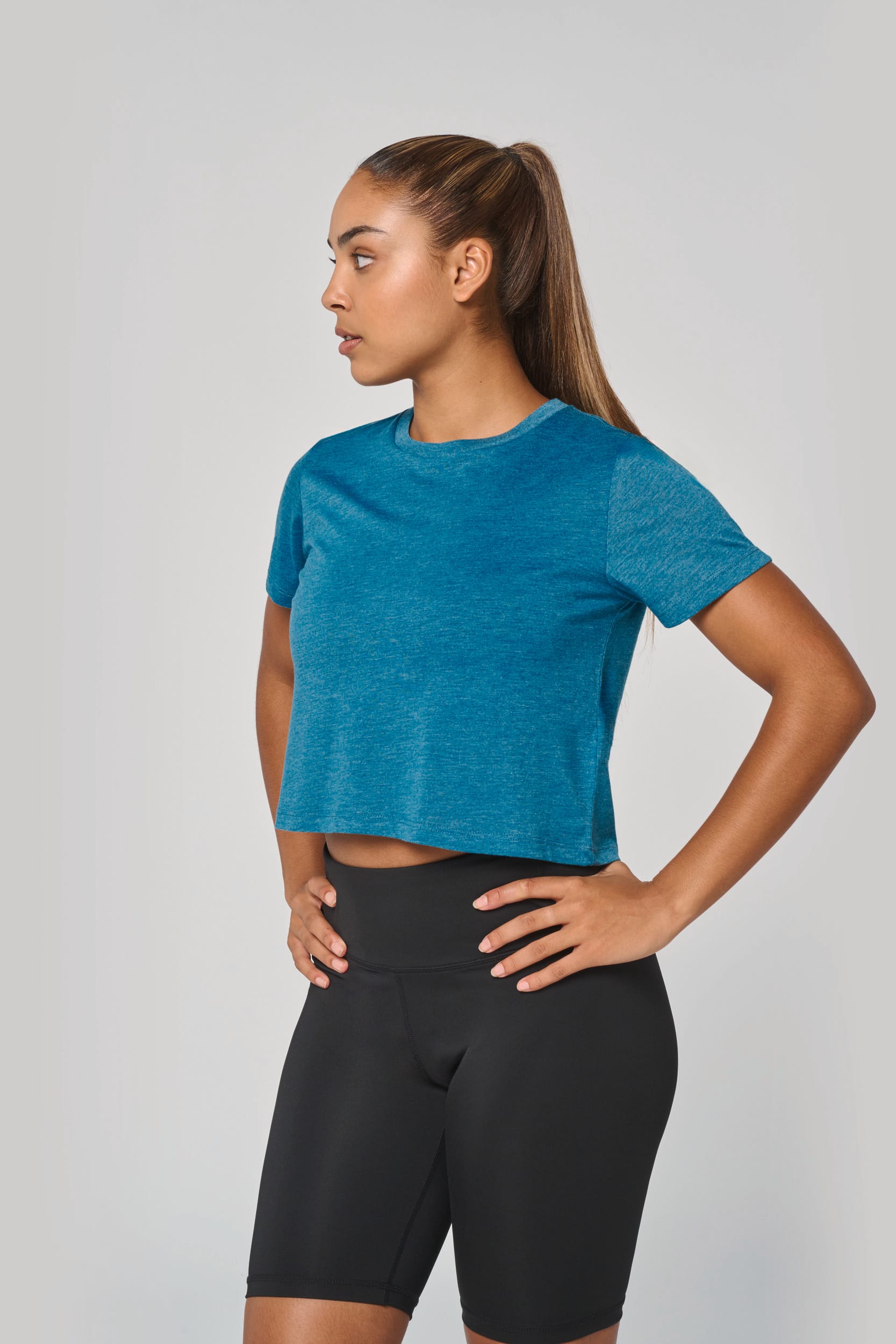 Crop top triblend femme - Image 3