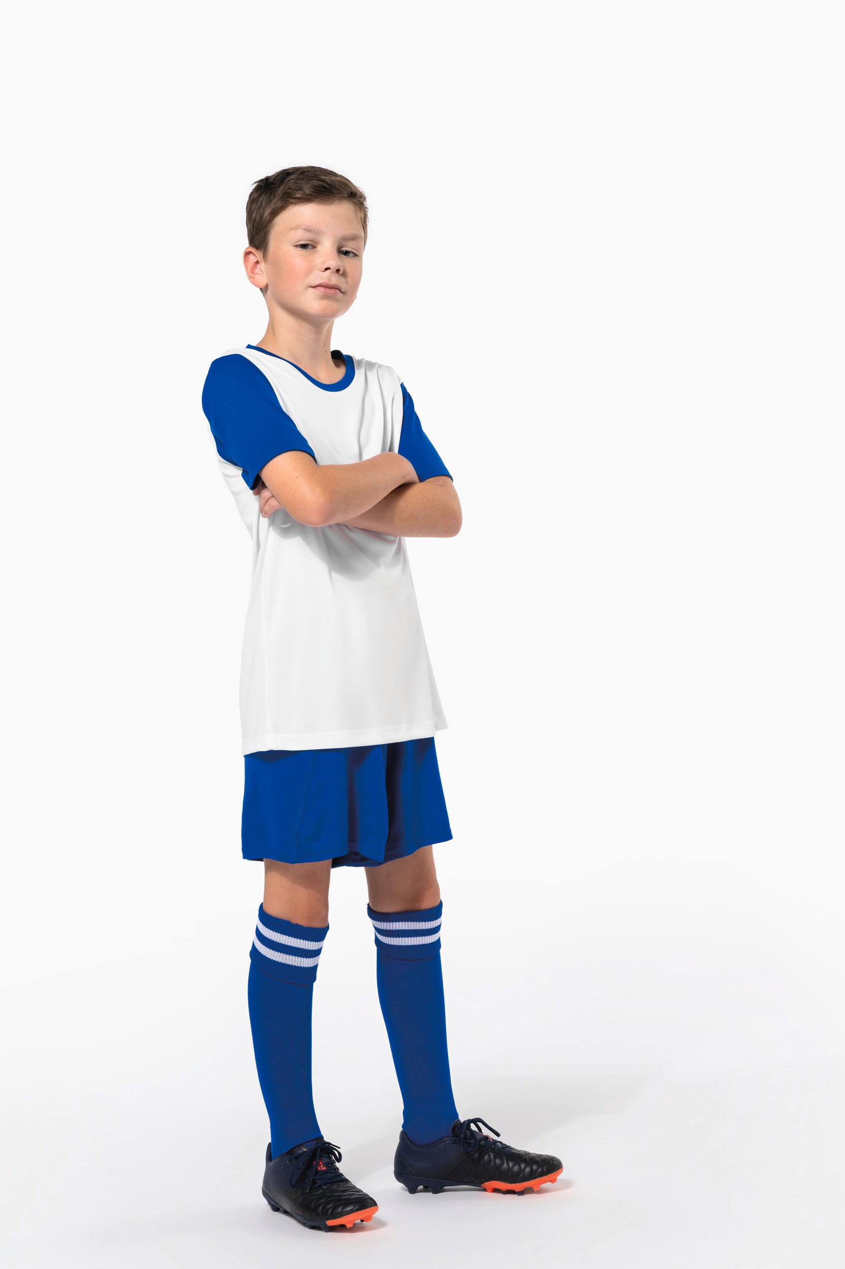 Maillot multisport manches courtes bicolore enfant